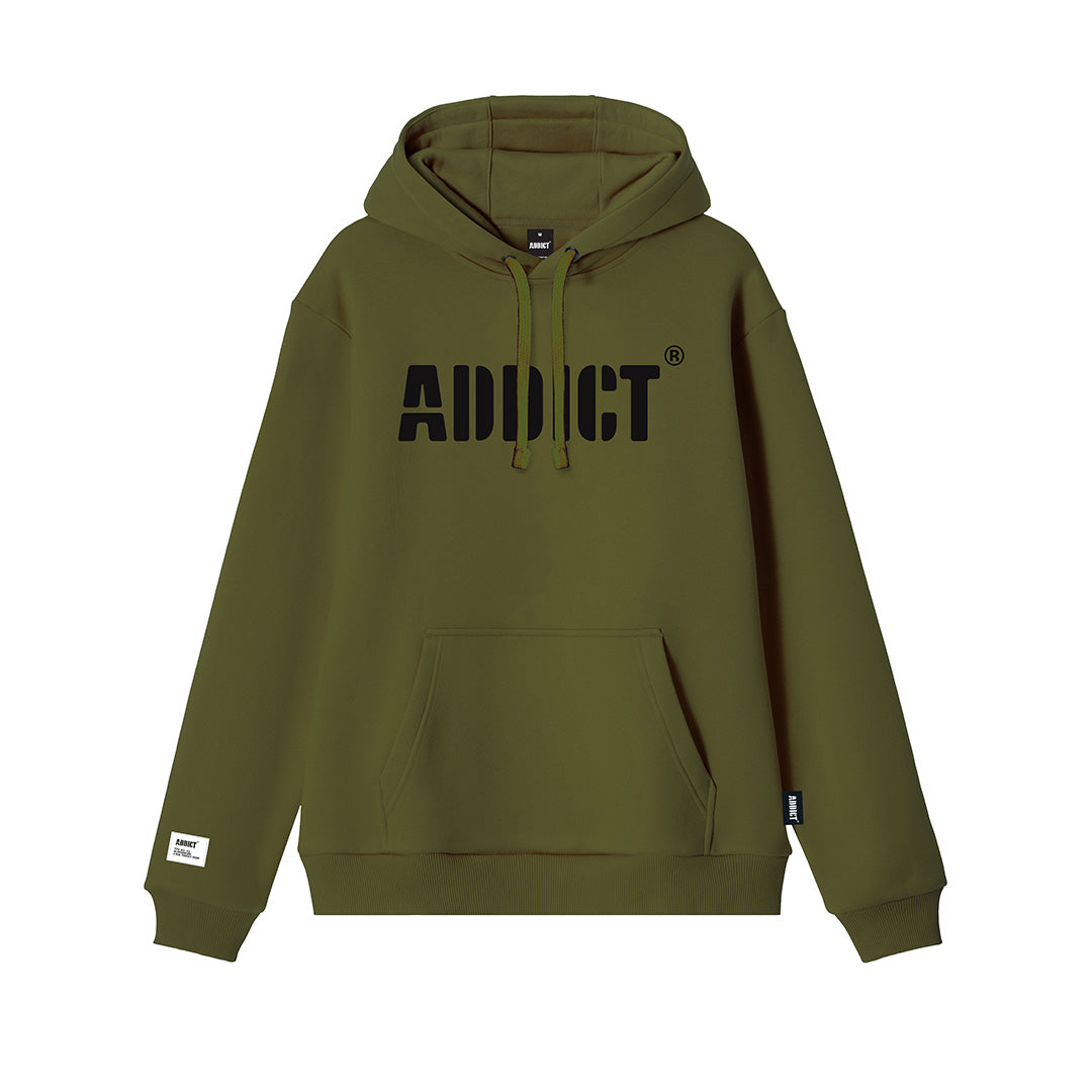 Stencil Hoody - Olive