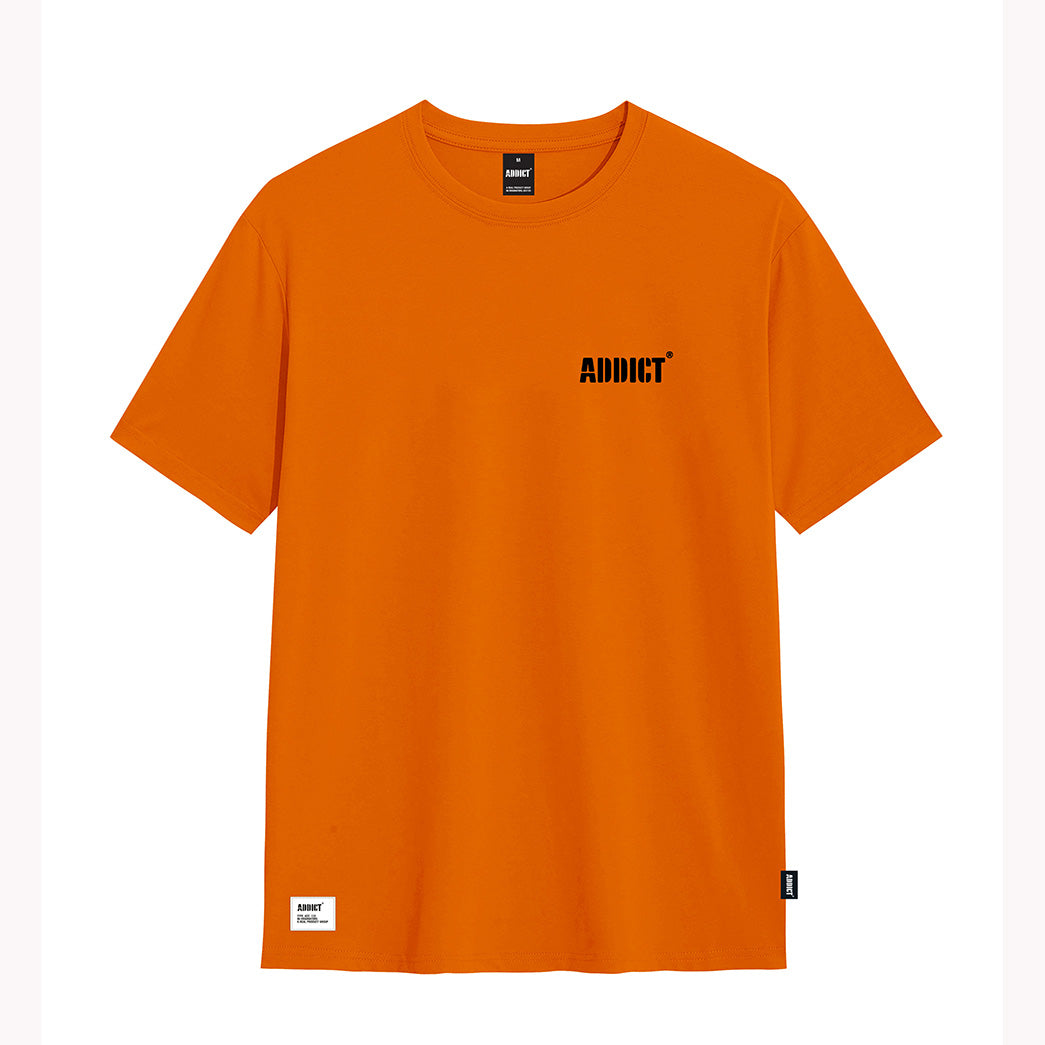 No Job T Shirt - Orange