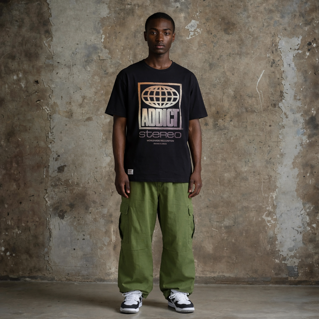 Worldwide T Shirt - Black