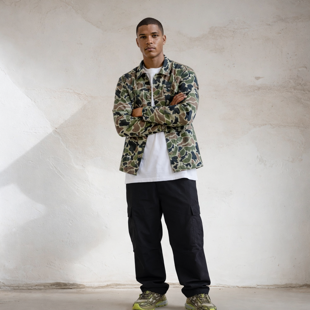 Worker Overshirt - Duck Camo