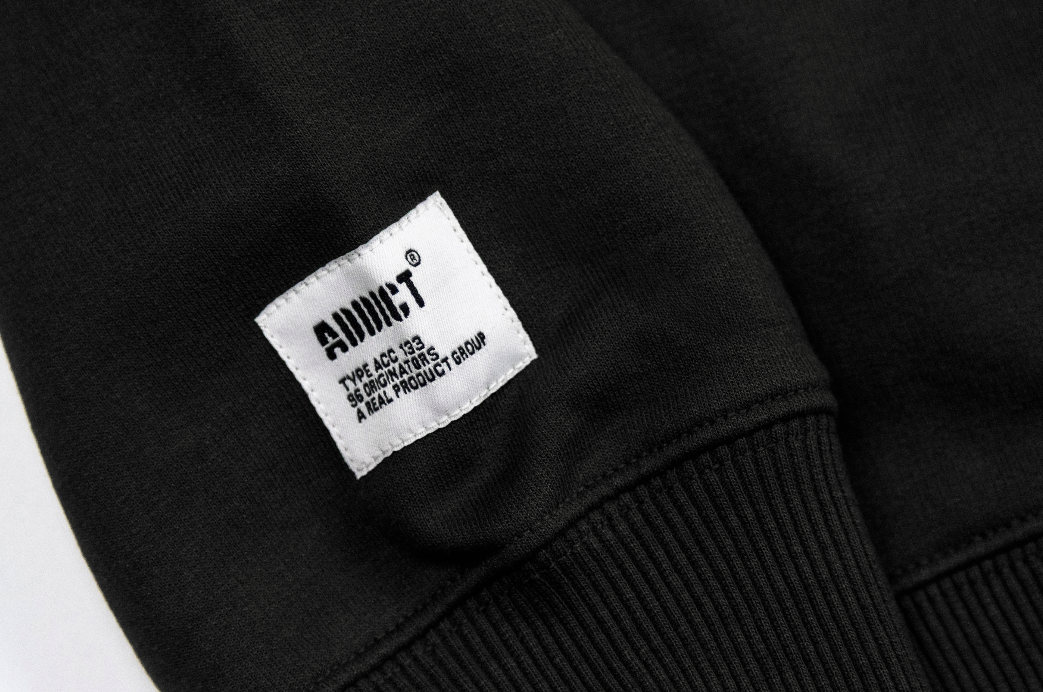 Stencil Sweatshirt - Black