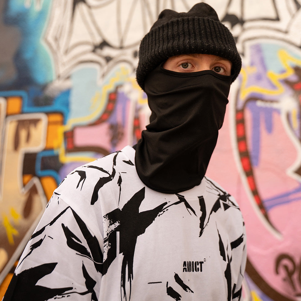 Camo AOP T Shirt - White/Black
