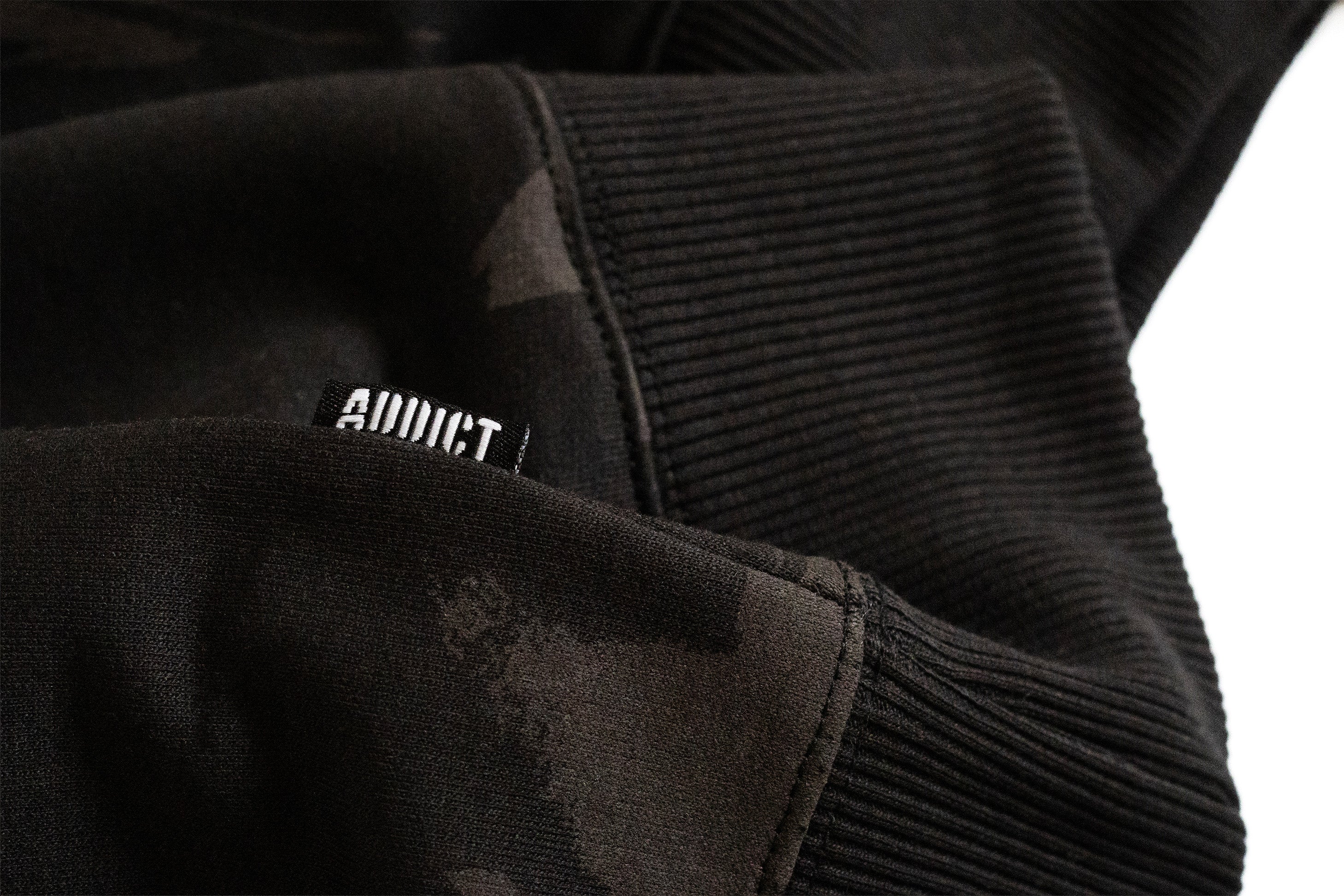 Camo Sweatshirt - Black Grey