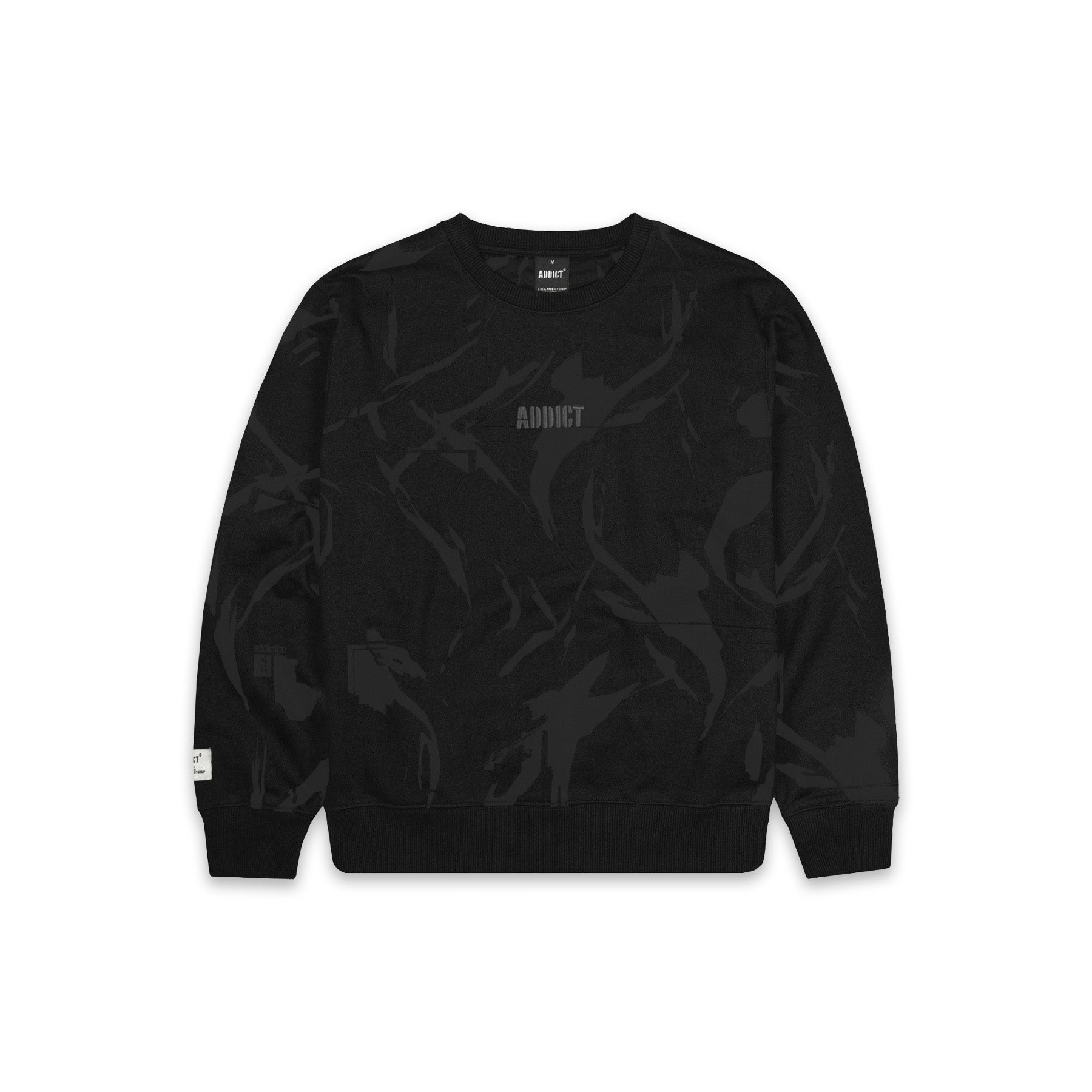 SHE Camo Sweatshirt - Black Grey