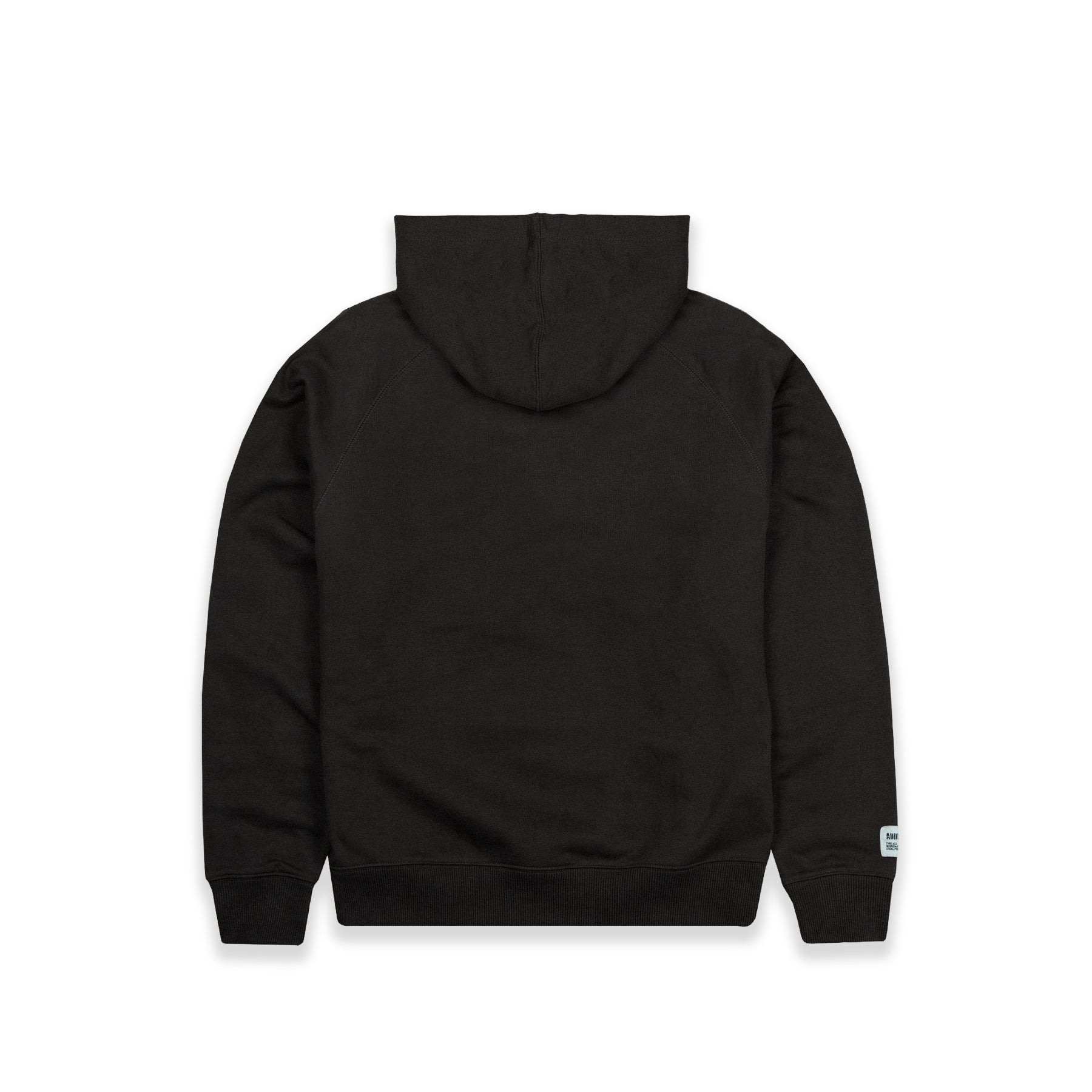 A Stitch Sherpa Lined Hoody - Black