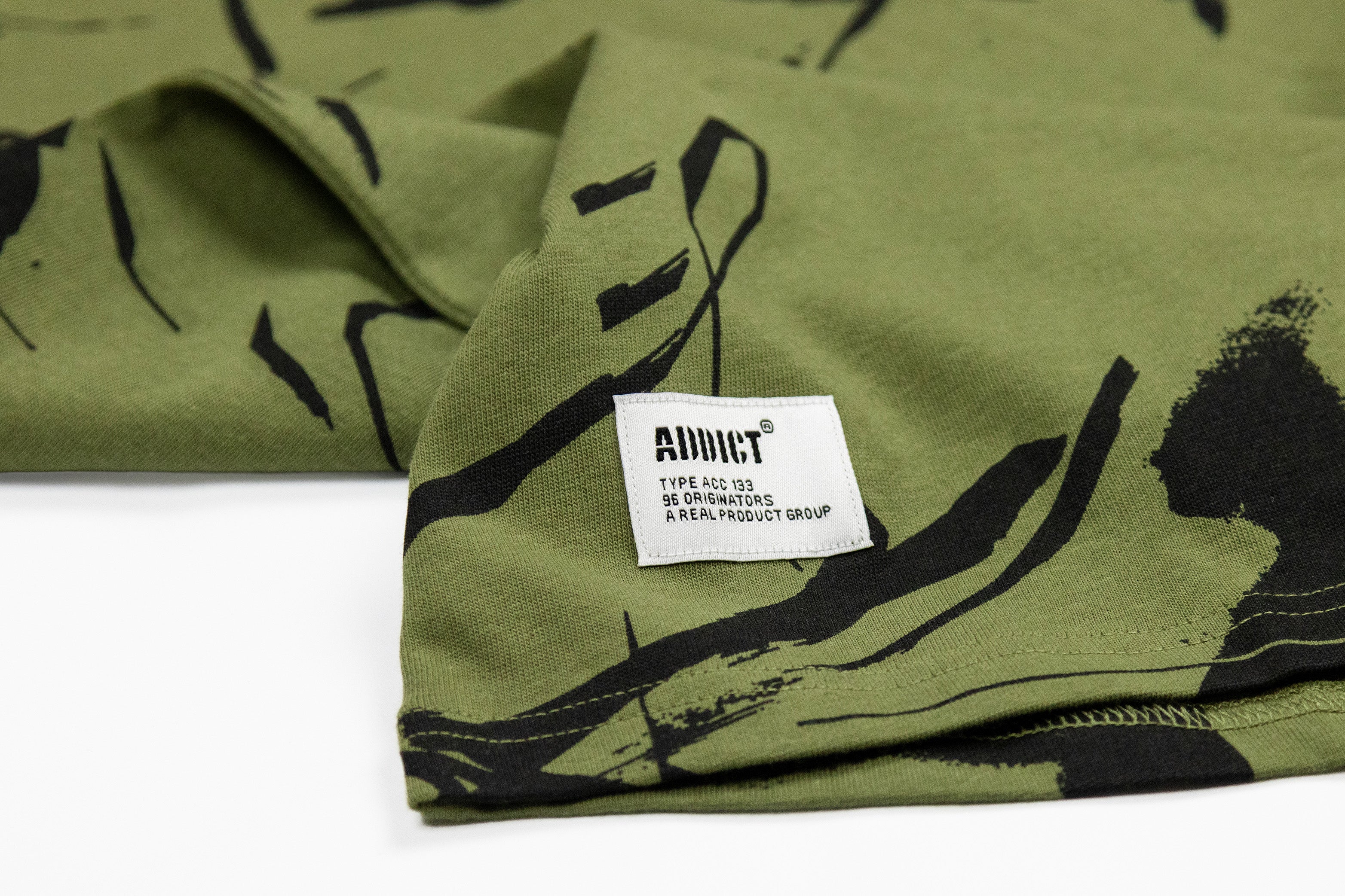 SHE Camo AOP T Shirt - Olive/Black