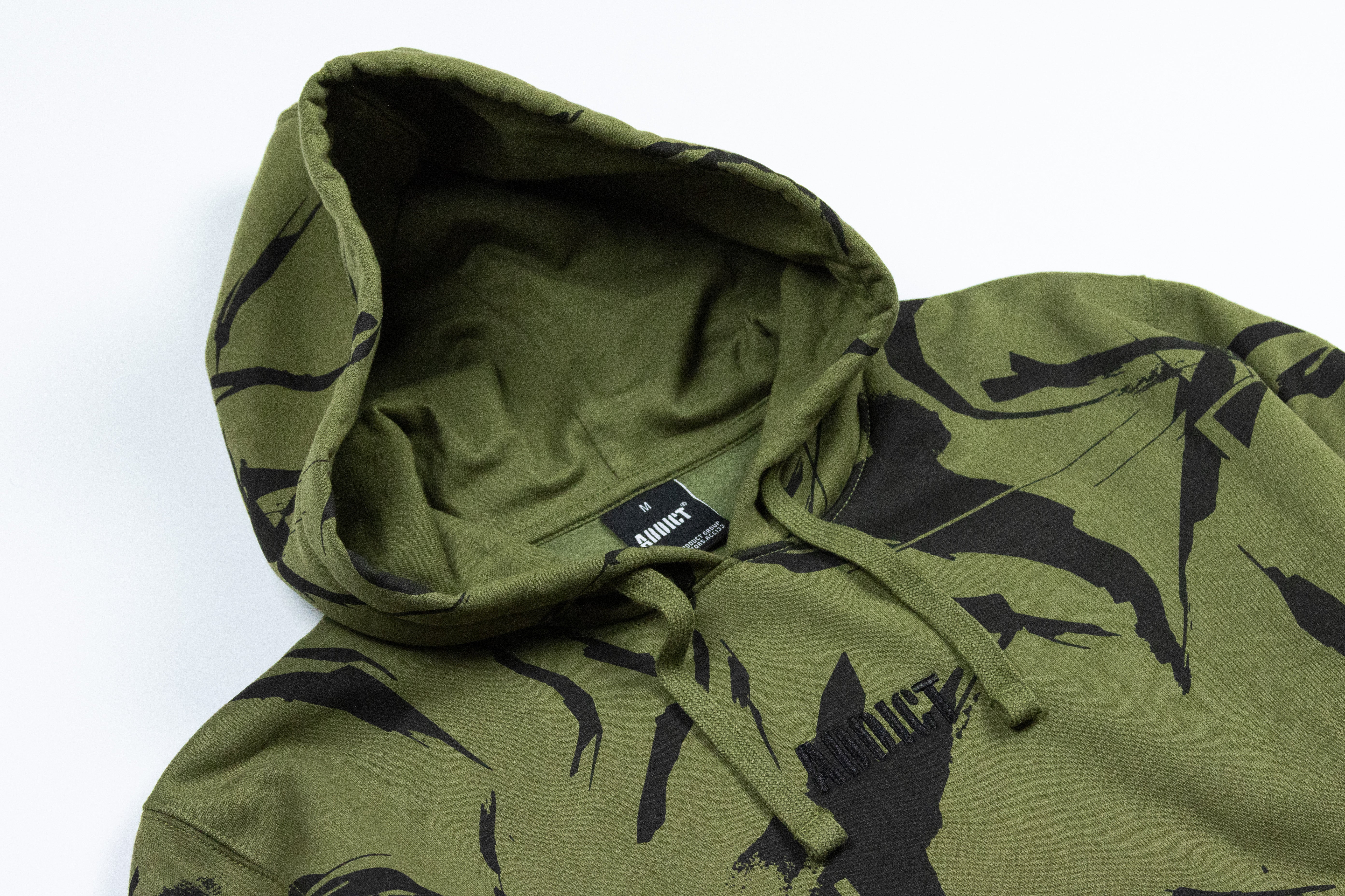Camo Hoody - Olive