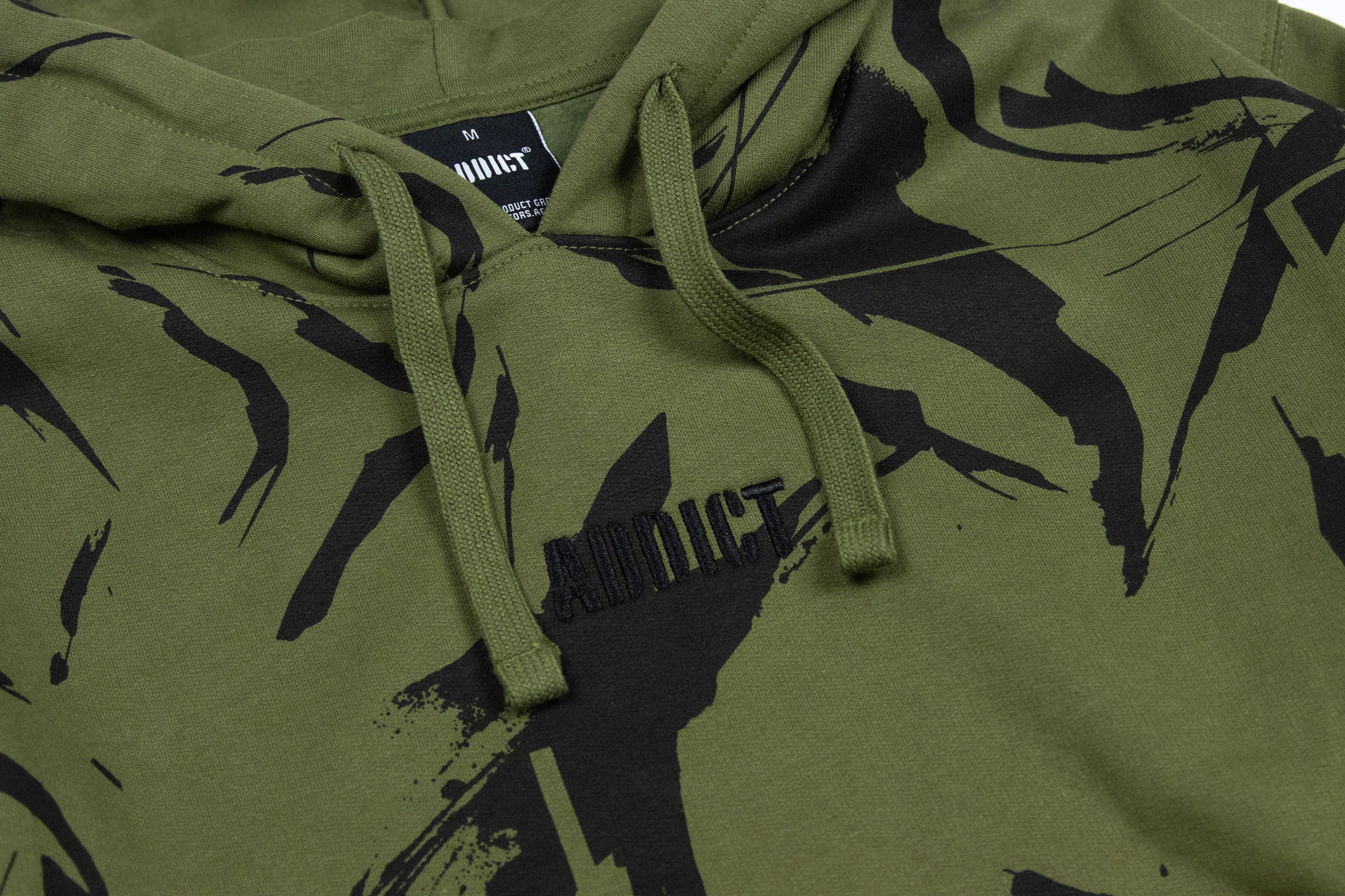 Camo Hoody - Olive