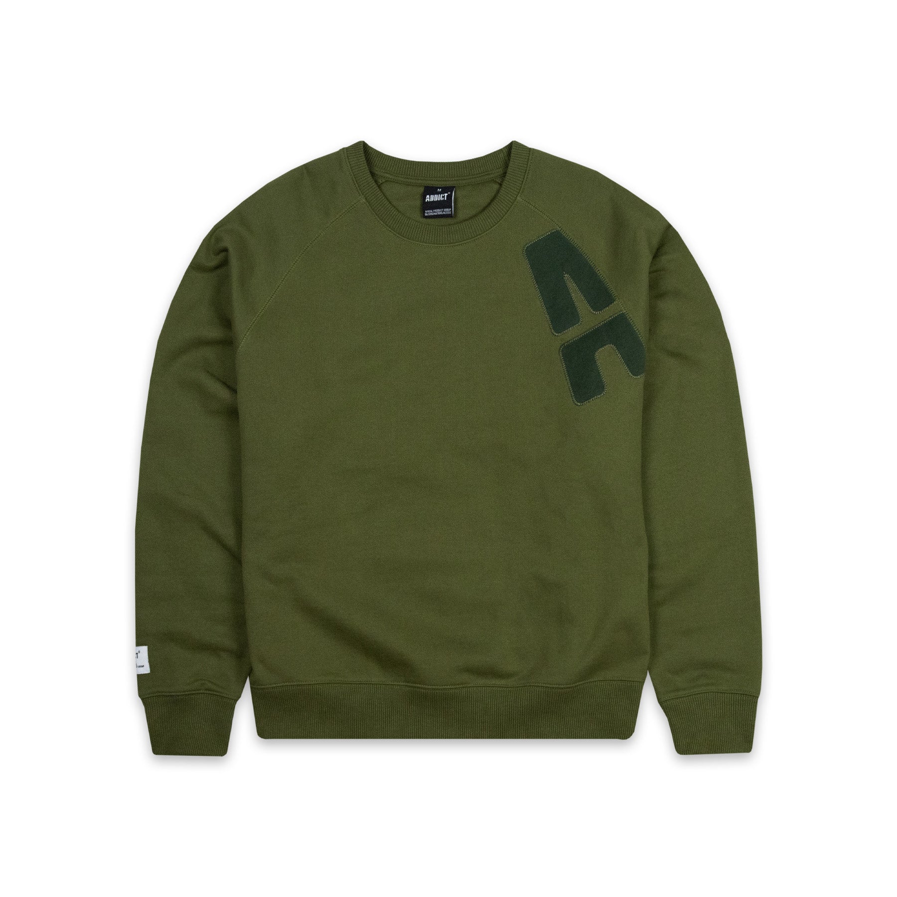 A Stitch Sweatshirt - Olive