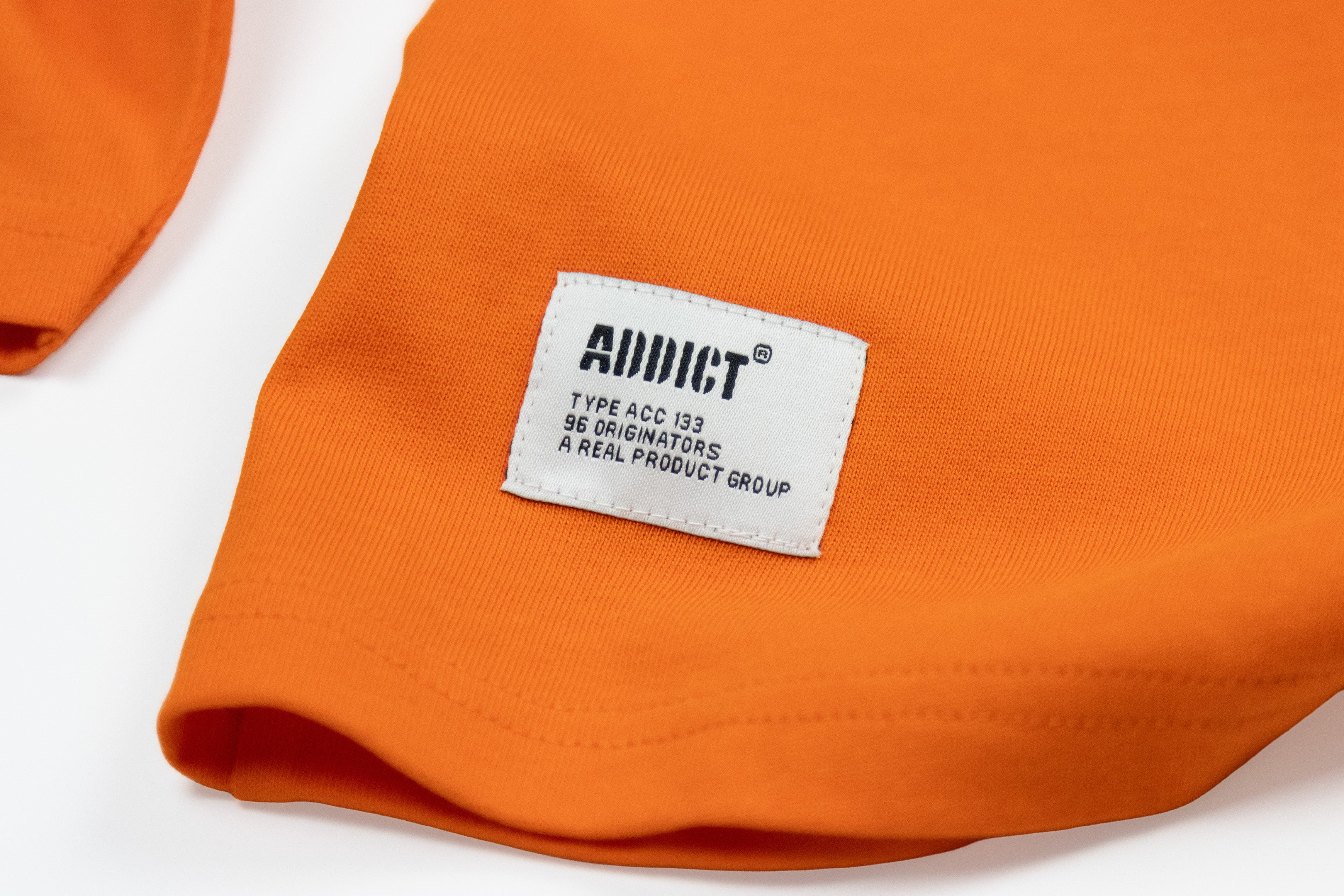 Stencil T Shirt - Orange