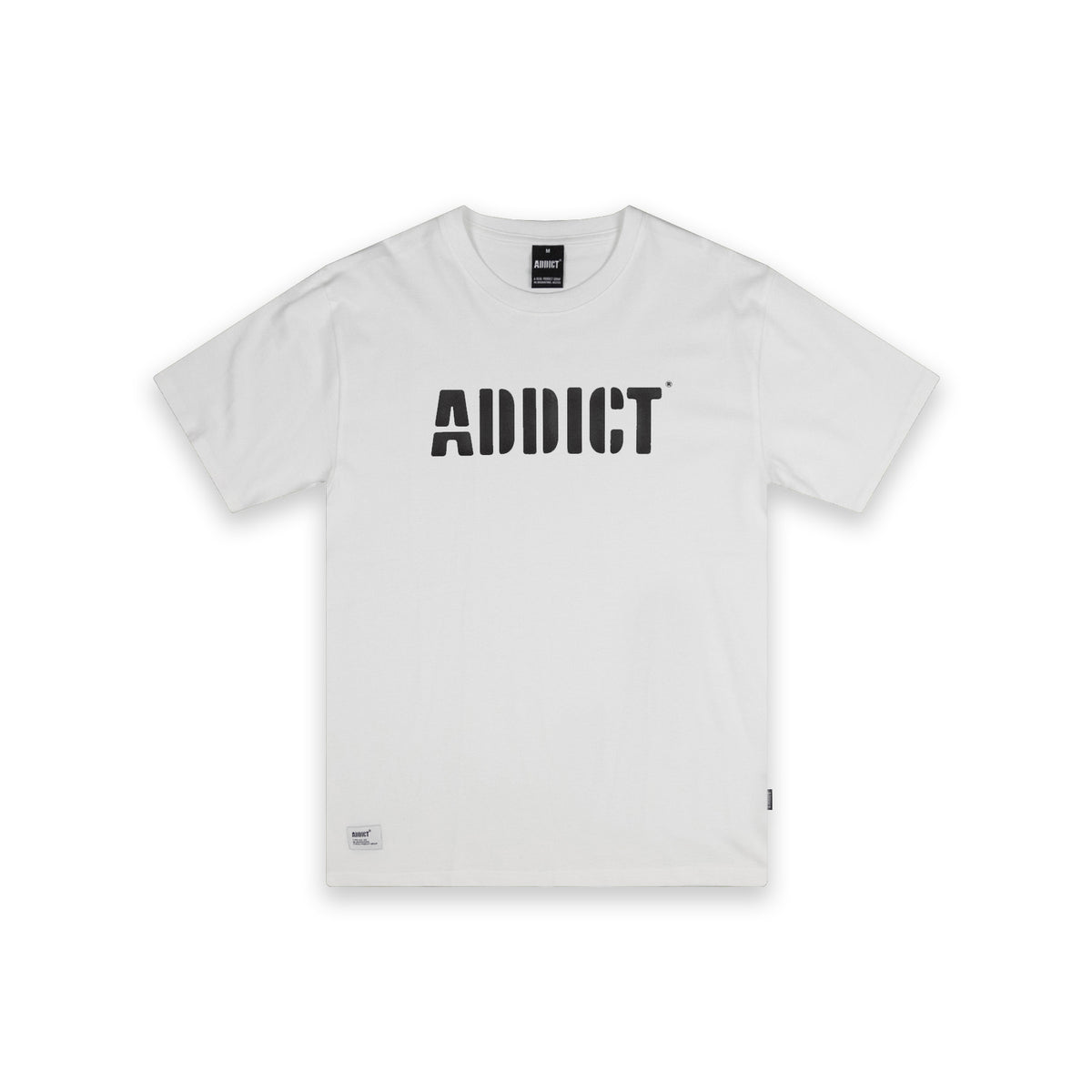Stencil T Shirt - White