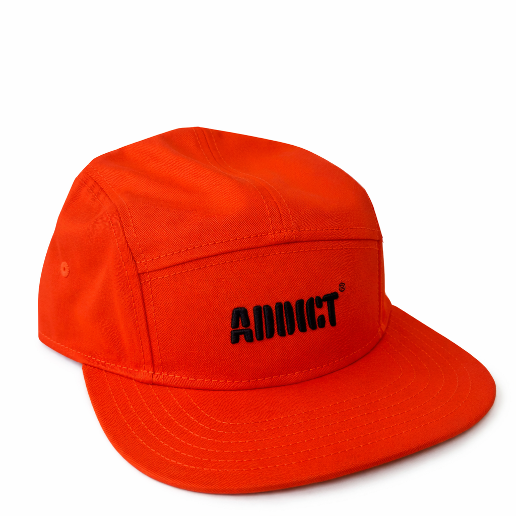 5 Panel Cap - Orange