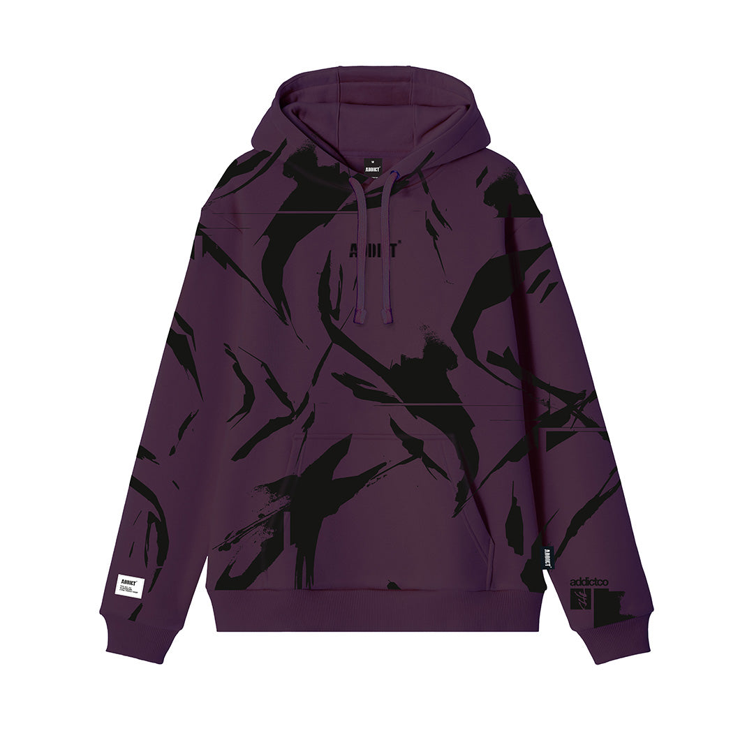 SHE Camo Hoody - Plum