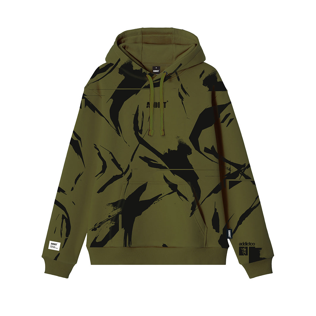 SHE Camo Hoody - Olive