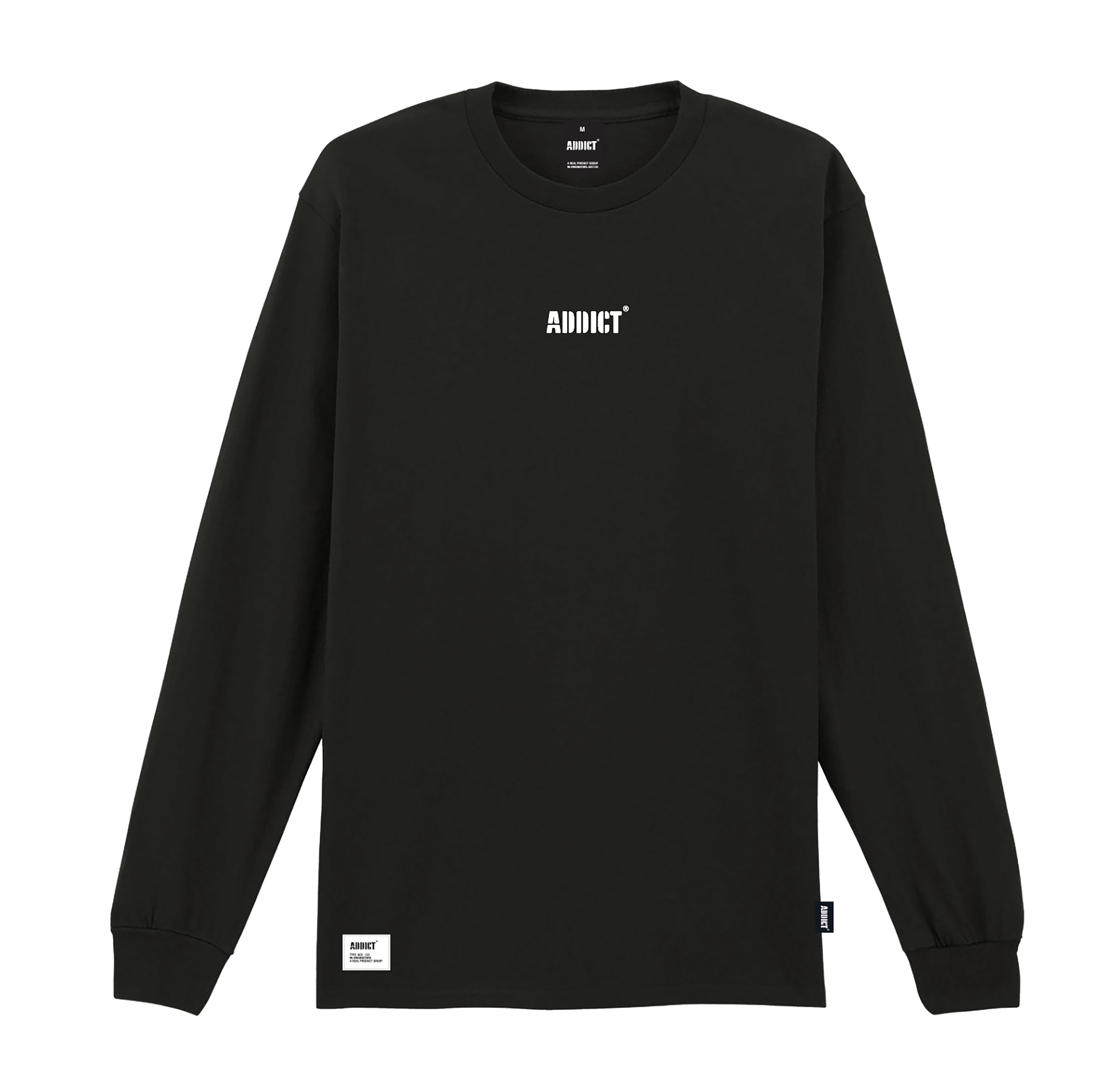 ICON Long Sleeve T Shirt - Black