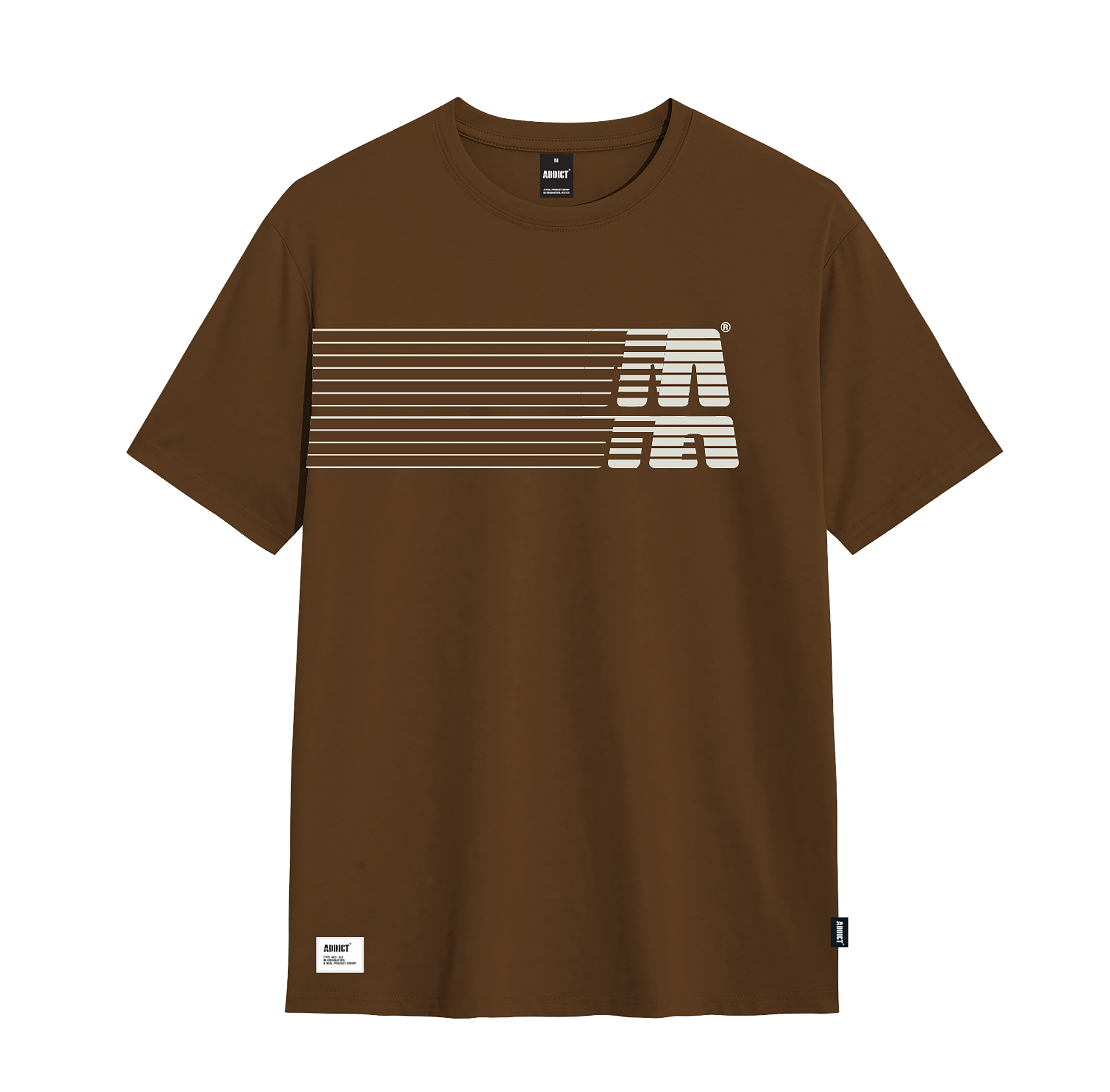 Olympic A T Shirt - Brown