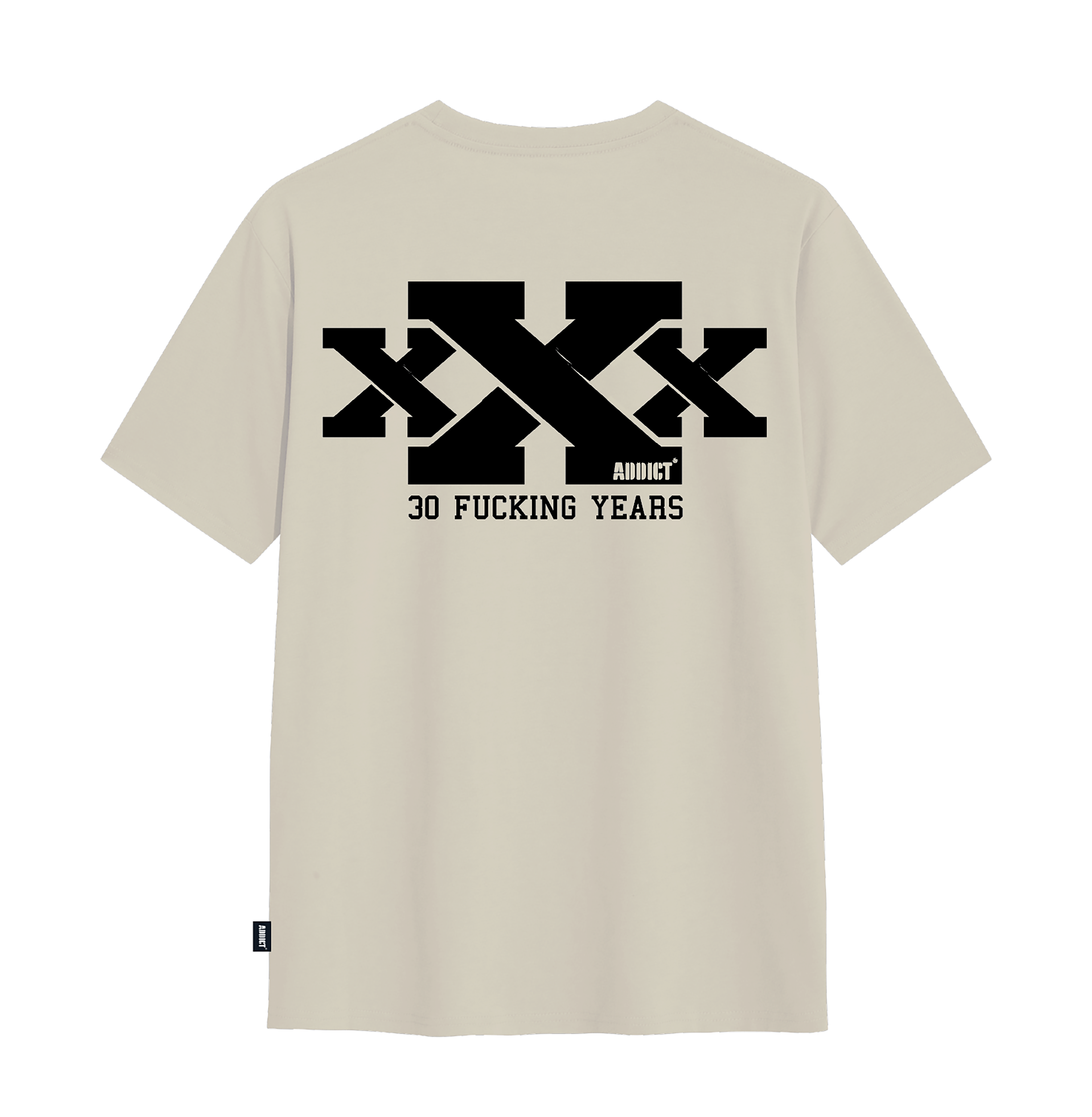 Thirty Fucking Years T Shirt - Stone