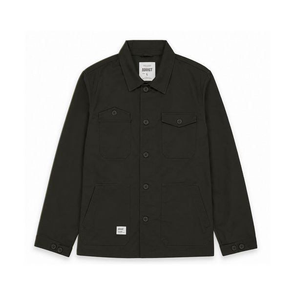 Worker Overshirt - Black