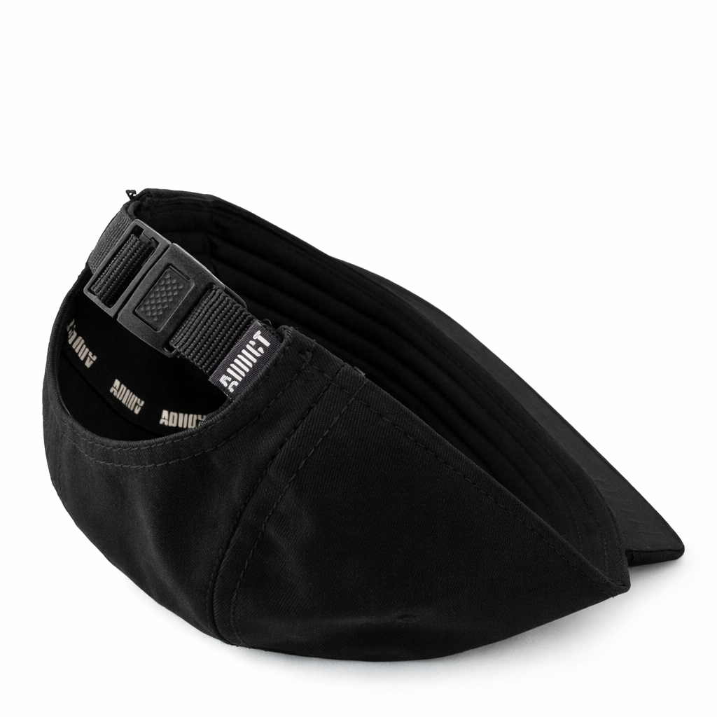 5 Panel Cap - Black