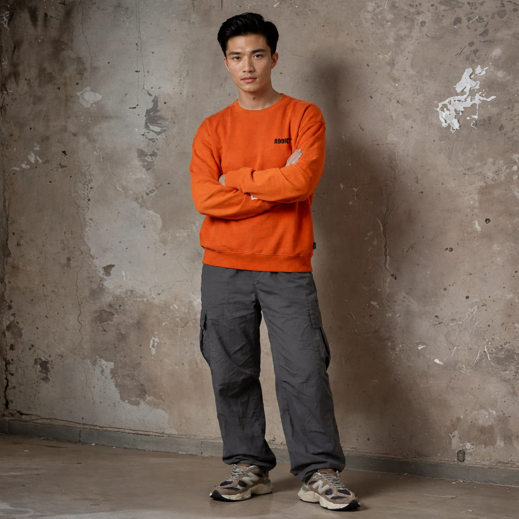 Core Sweatshirt - Orange