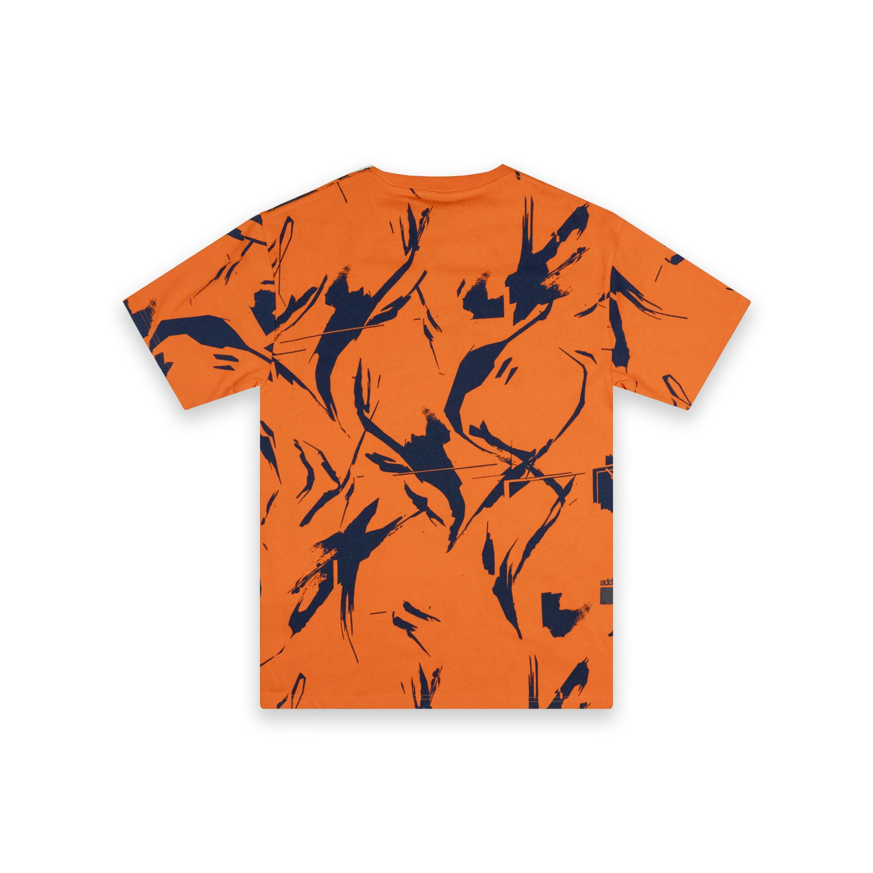 Camo AOP T Shirt - Orange/Blue