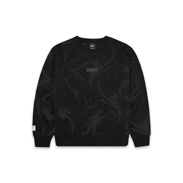 SHE Camo Sweatshirt - Black Grey