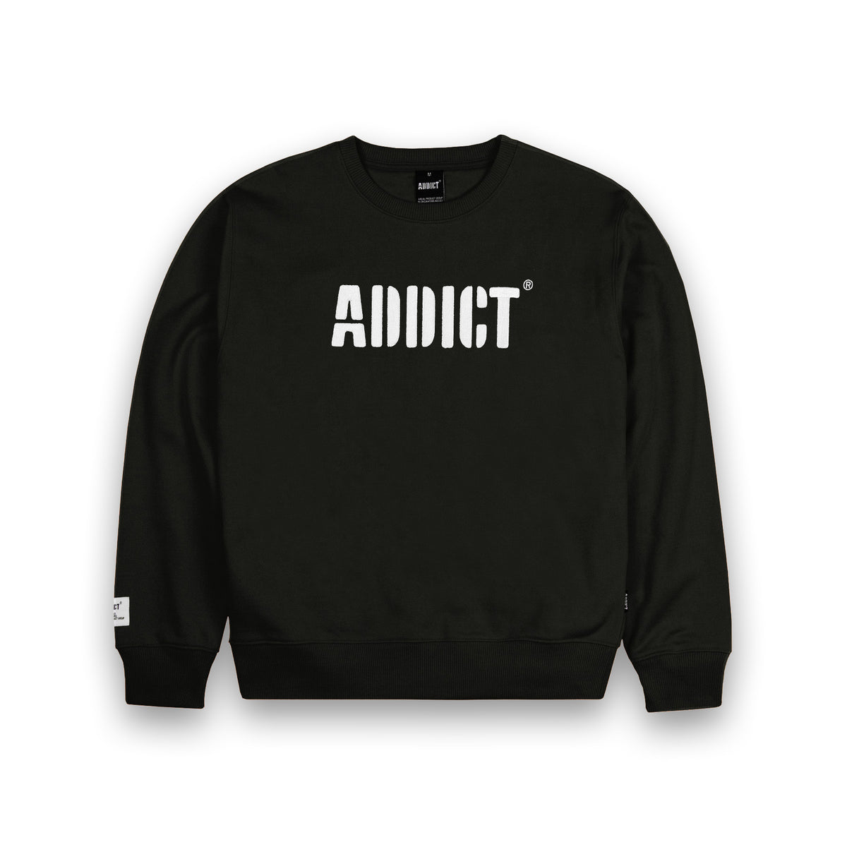 Stencil Sweatshirt - Black
