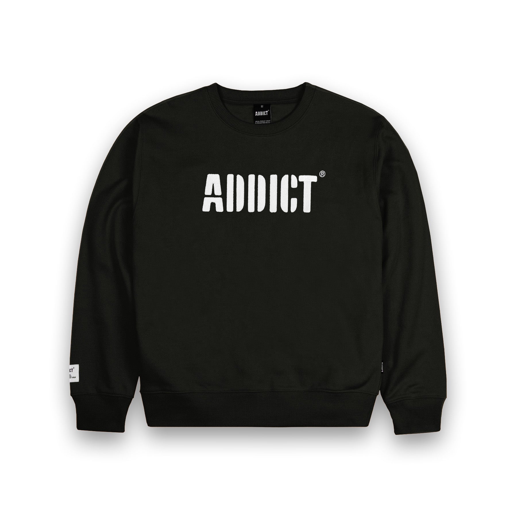 Stencil Sweatshirt - Black