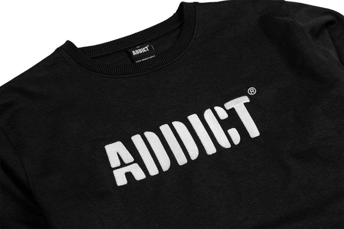 Stencil Sweatshirt - Black
