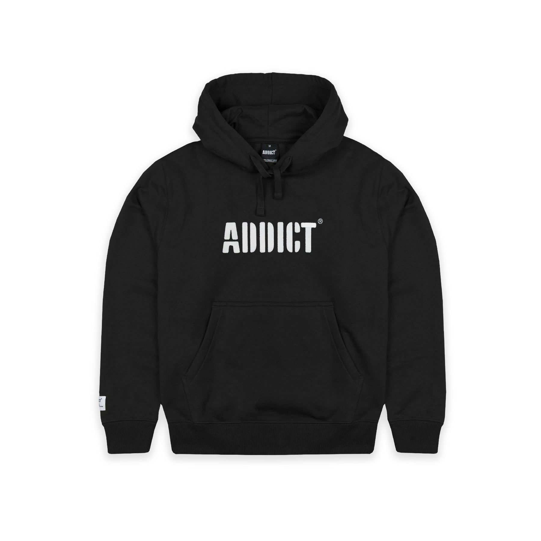 Stencil Hoody - Black