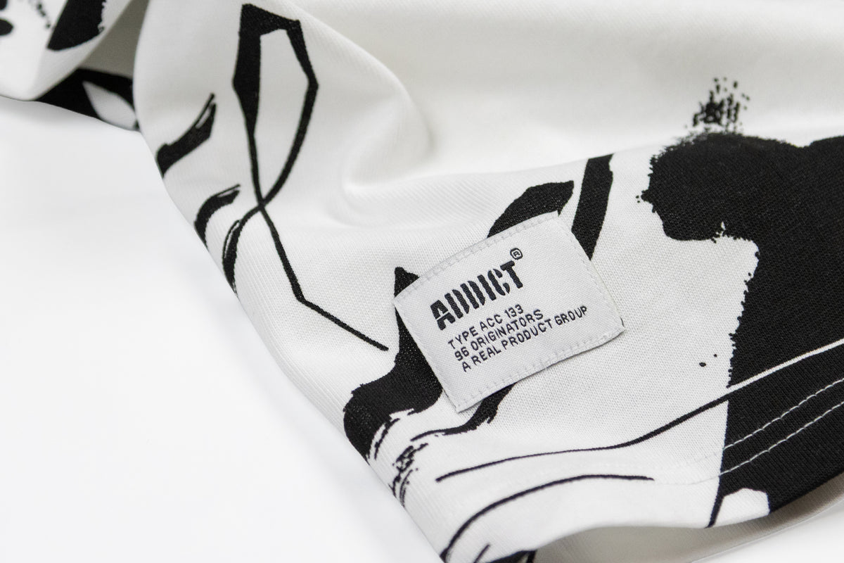 Camo AOP T Shirt - White/Black