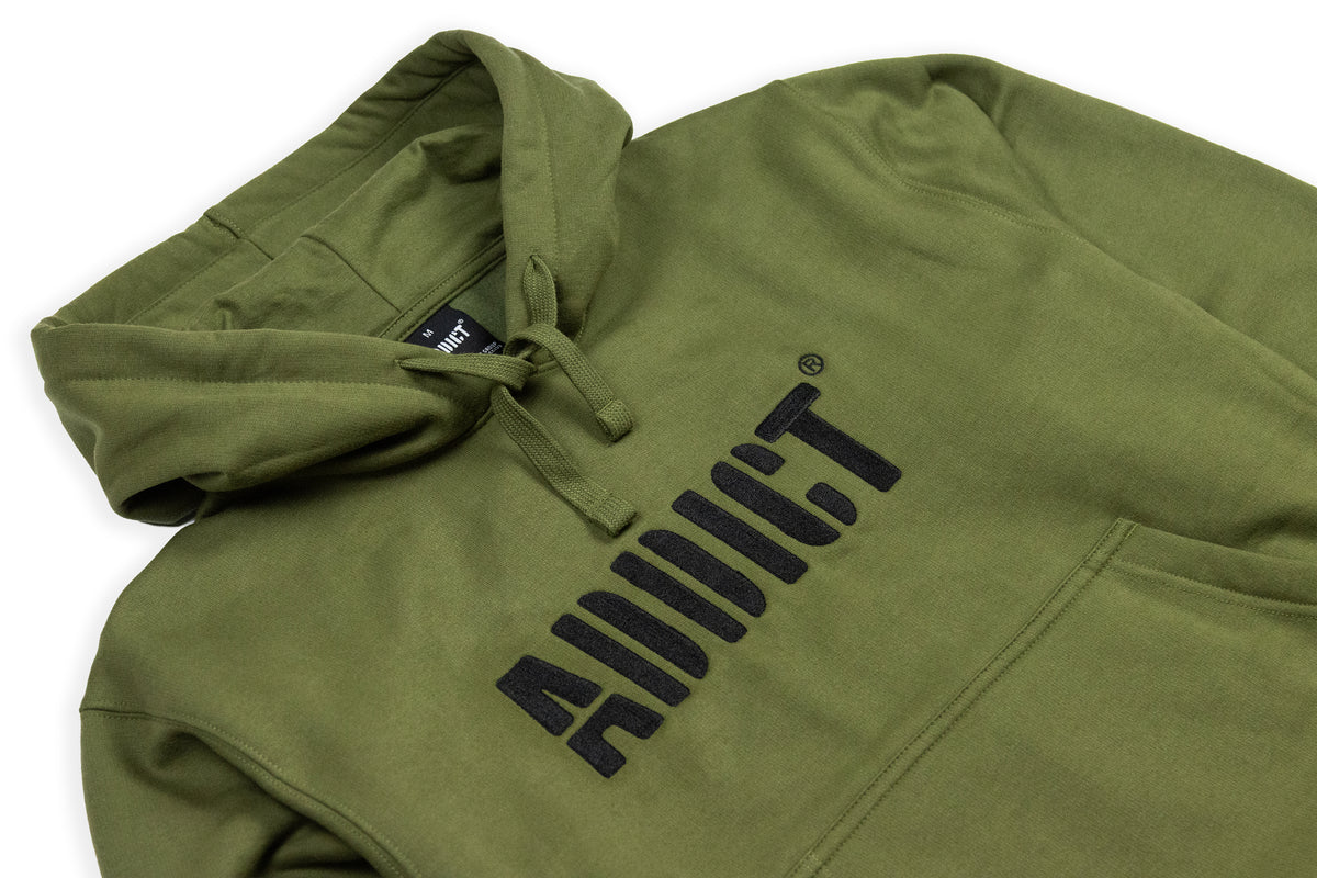 Stencil Hoody - Olive