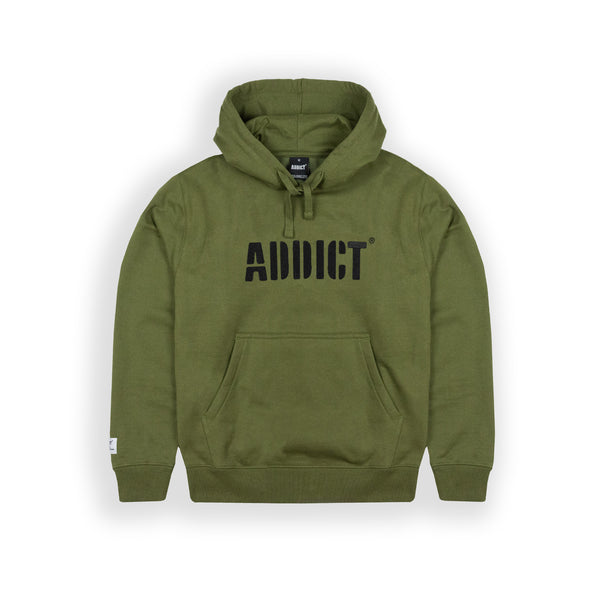 Stencil Hoody - Olive