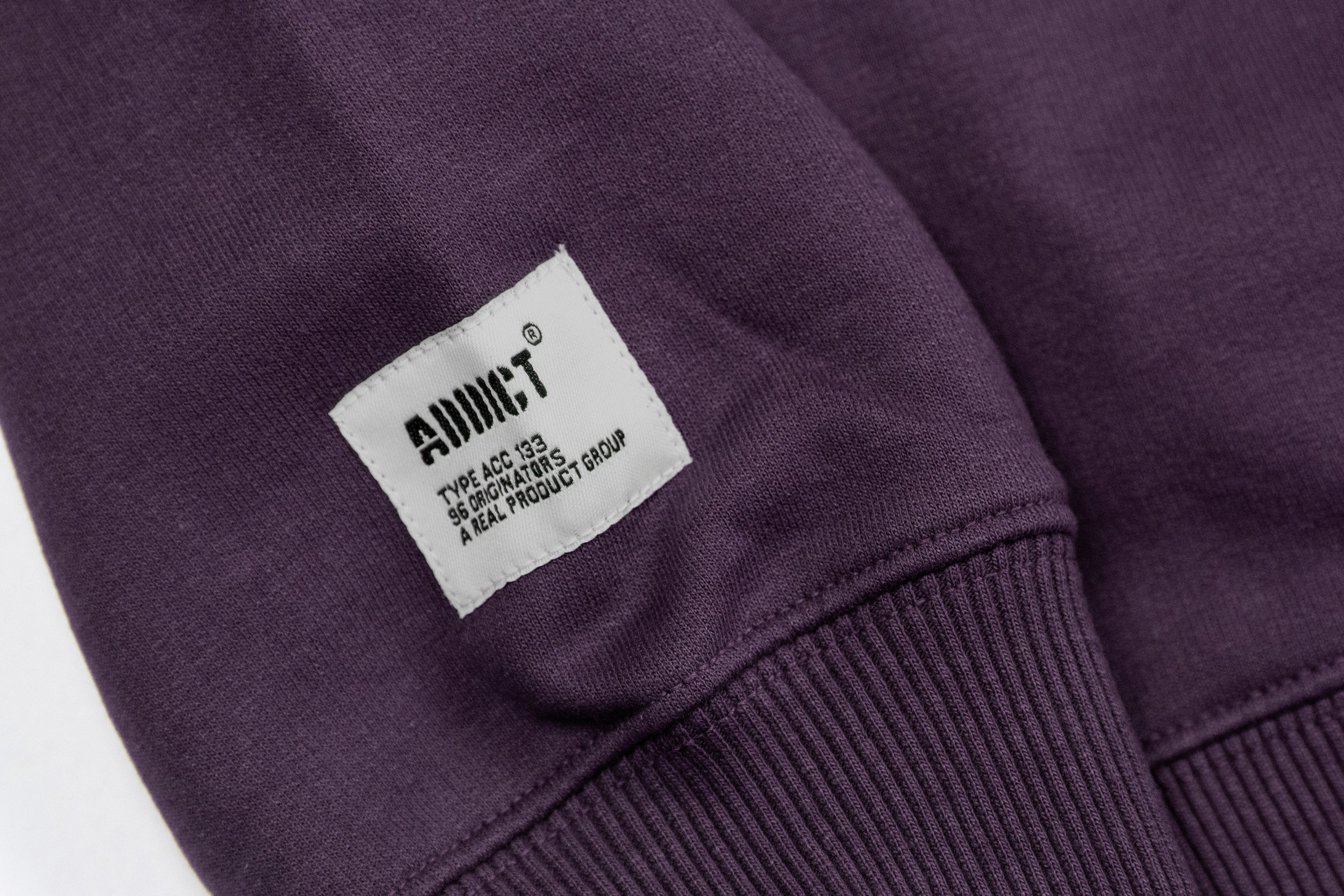 A Stitch Sweatshirt - Plum