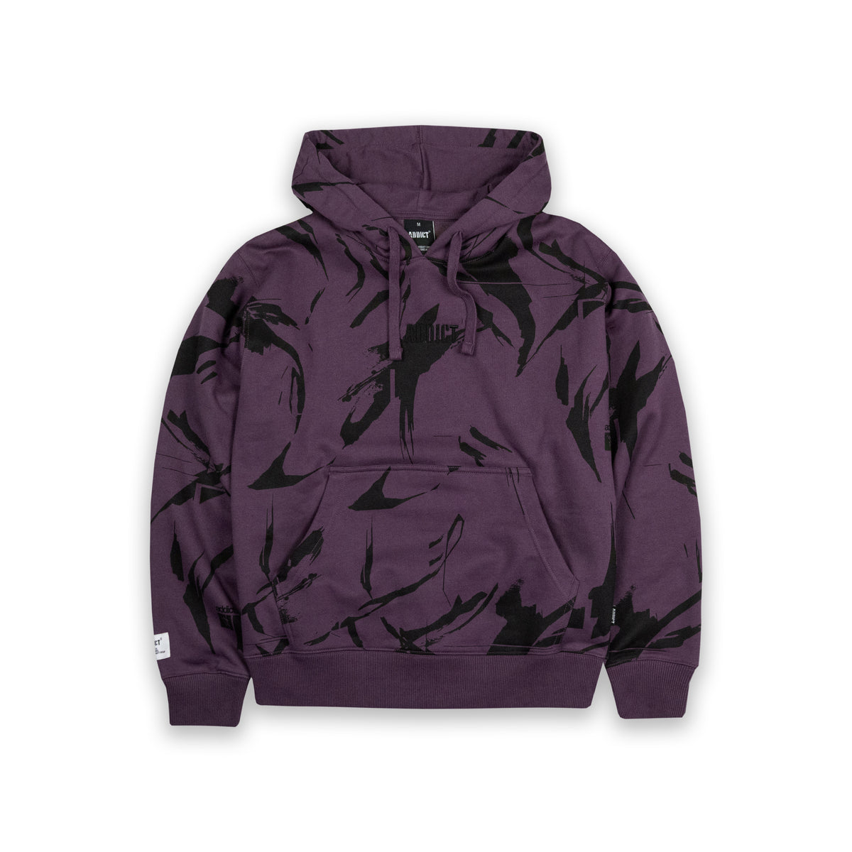 Camo Hoody - Plum