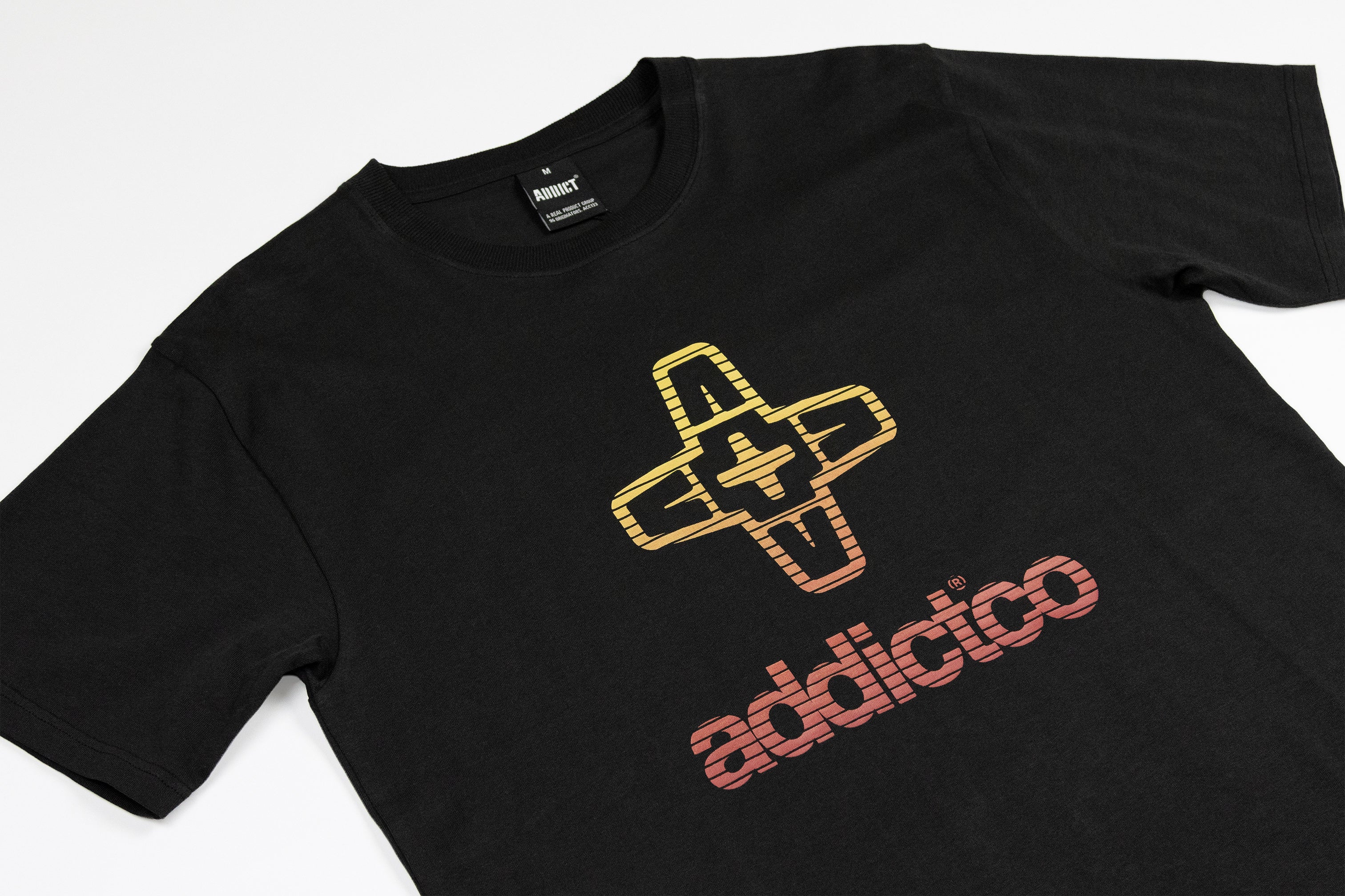 Addictco T Shirt - Black