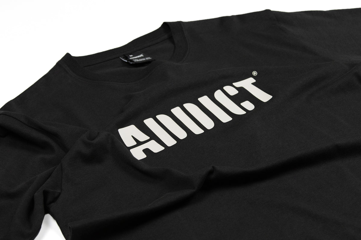 Stencil T Shirt - Black