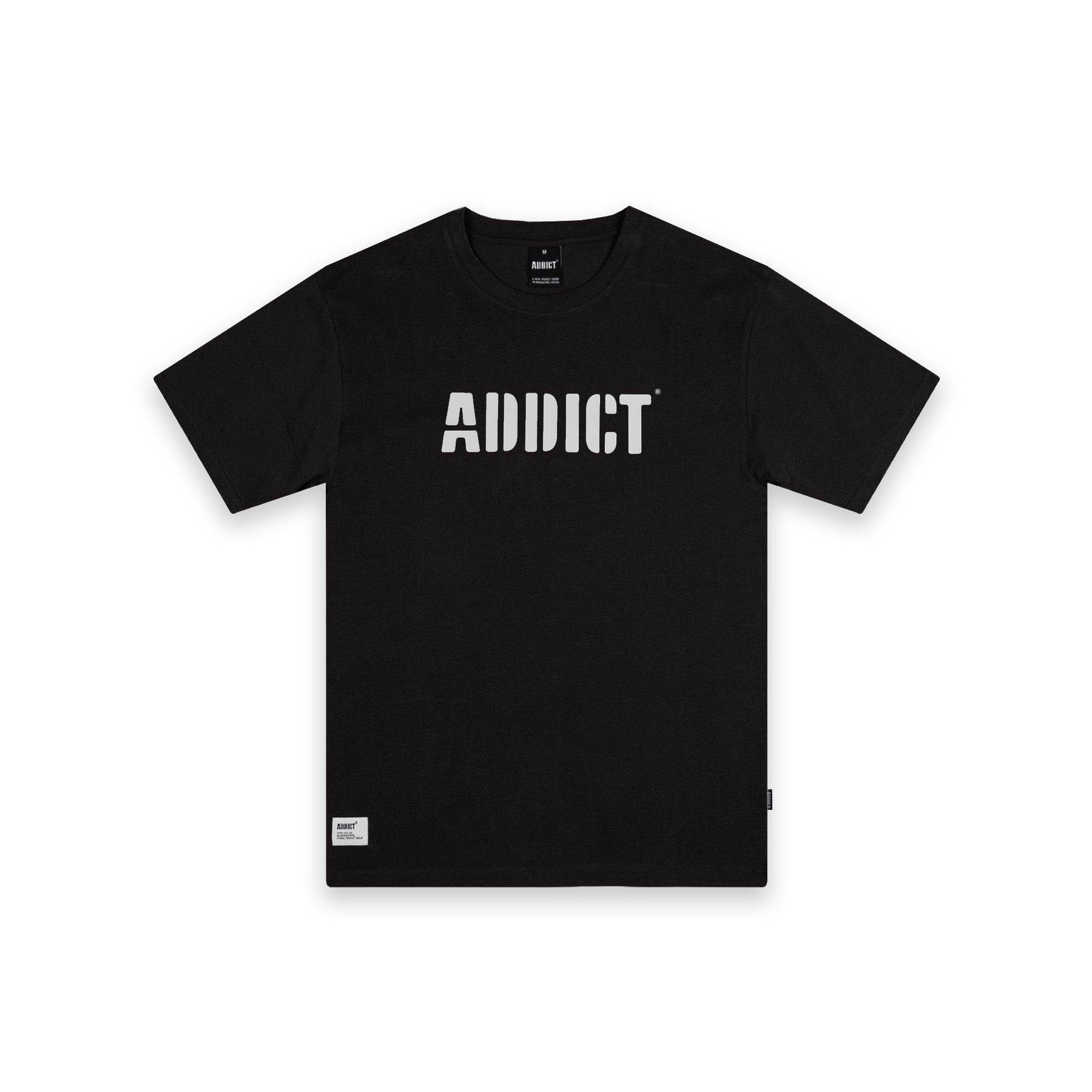 Stencil T Shirt - Black