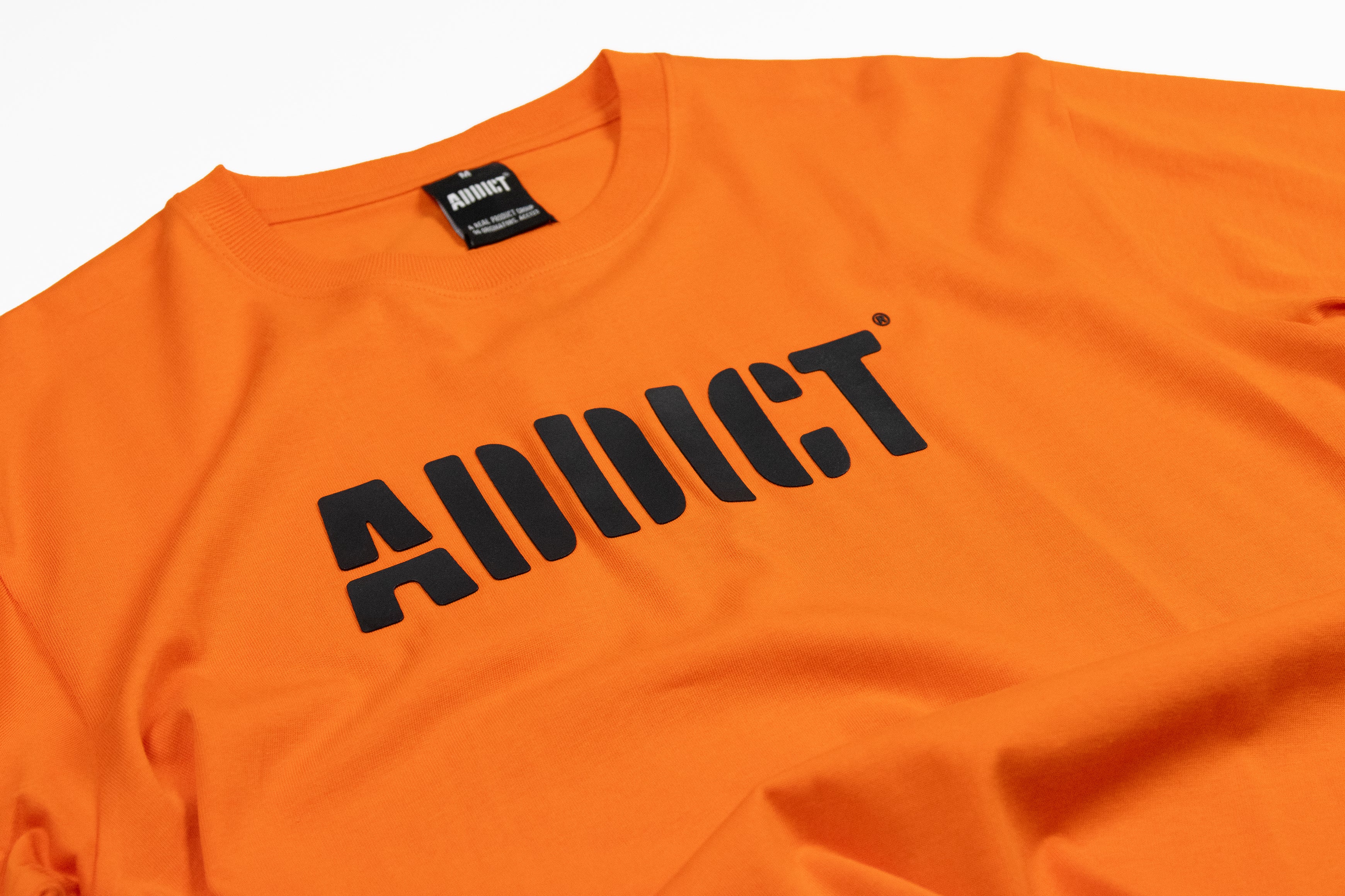 Stencil T Shirt - Orange