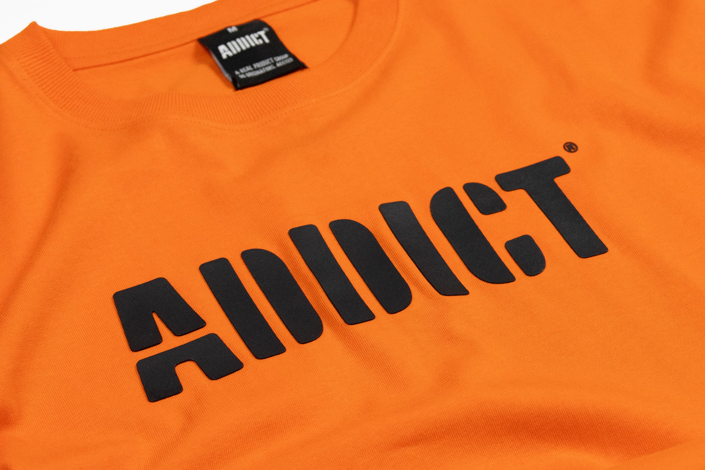 Stencil T Shirt - Orange