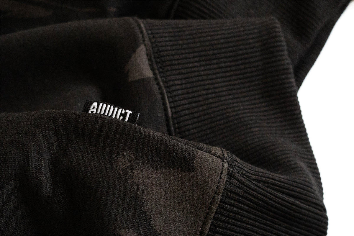 Camo Method Hoody - Black/Grey