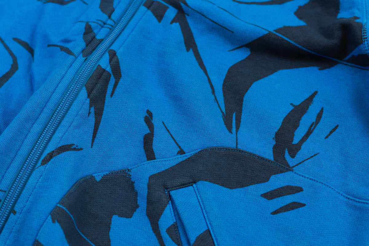 Vintage Method Zip Hoody - Blue/Black [ARCHIVE]