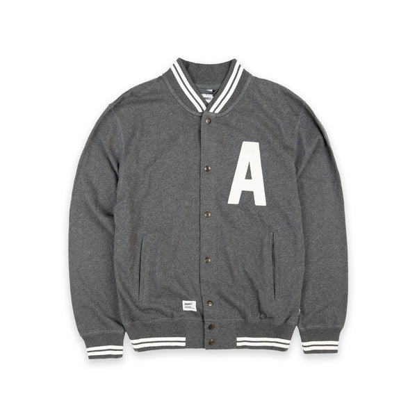 League Capital Varsity Jacket - Grey [ARCHIVE]