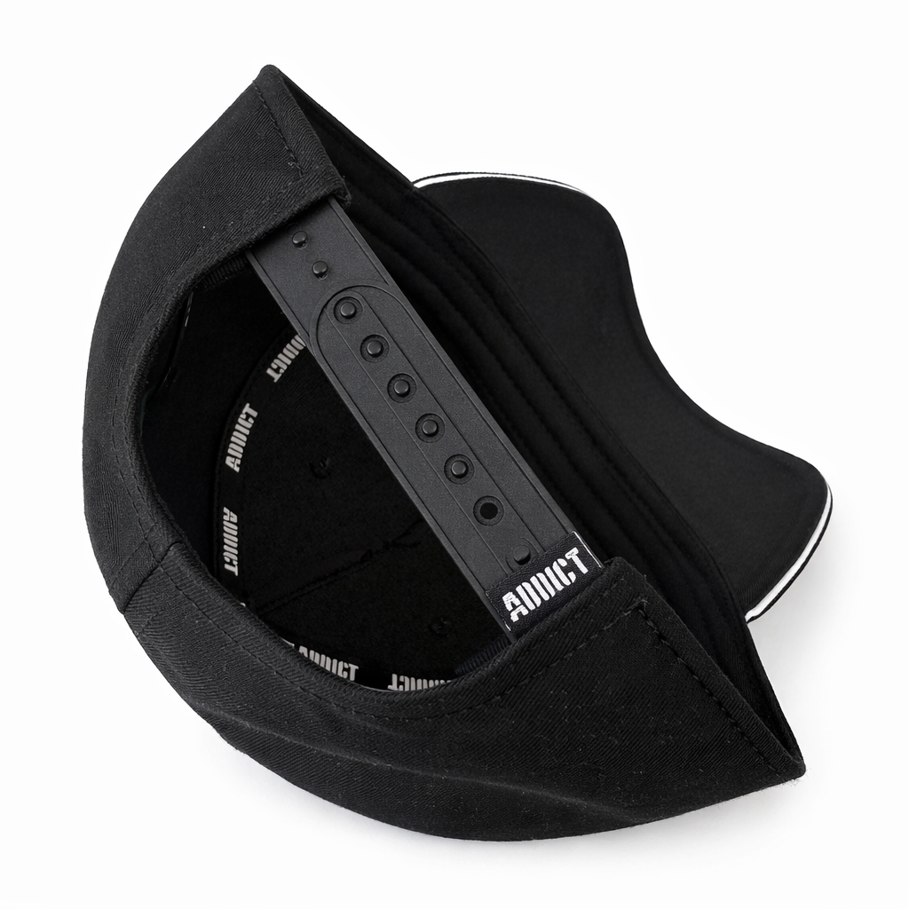 Addict Co Cap - Black/White