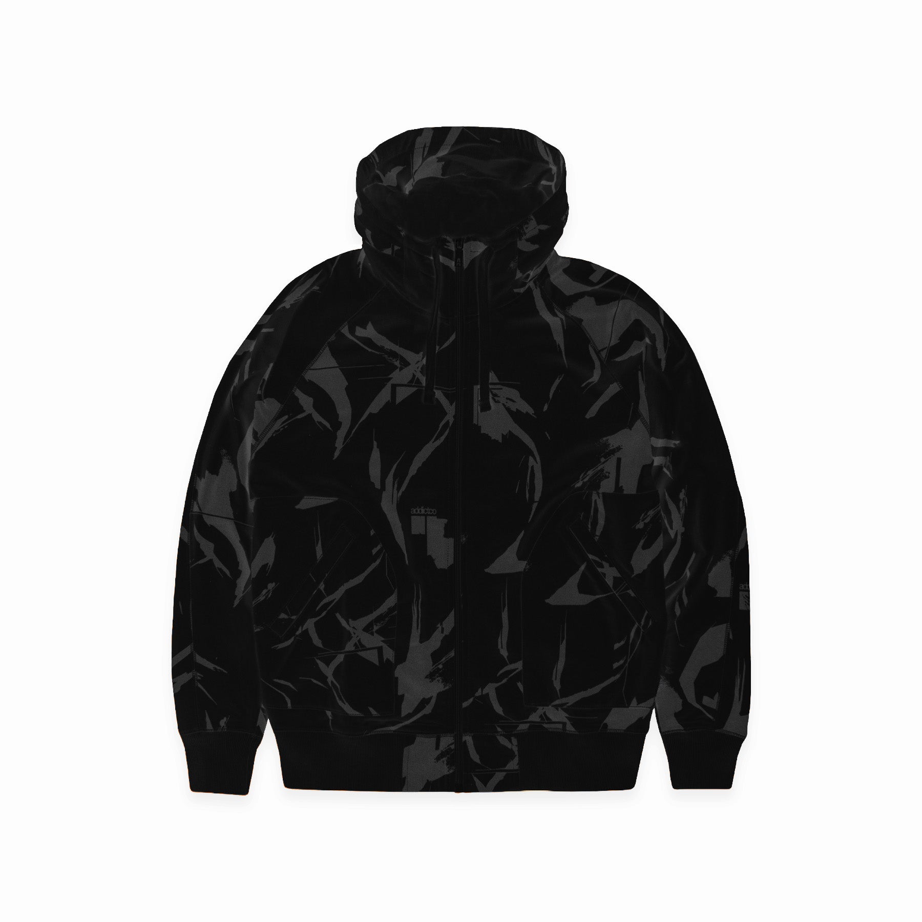 Camo Method Hoody - Black/Grey