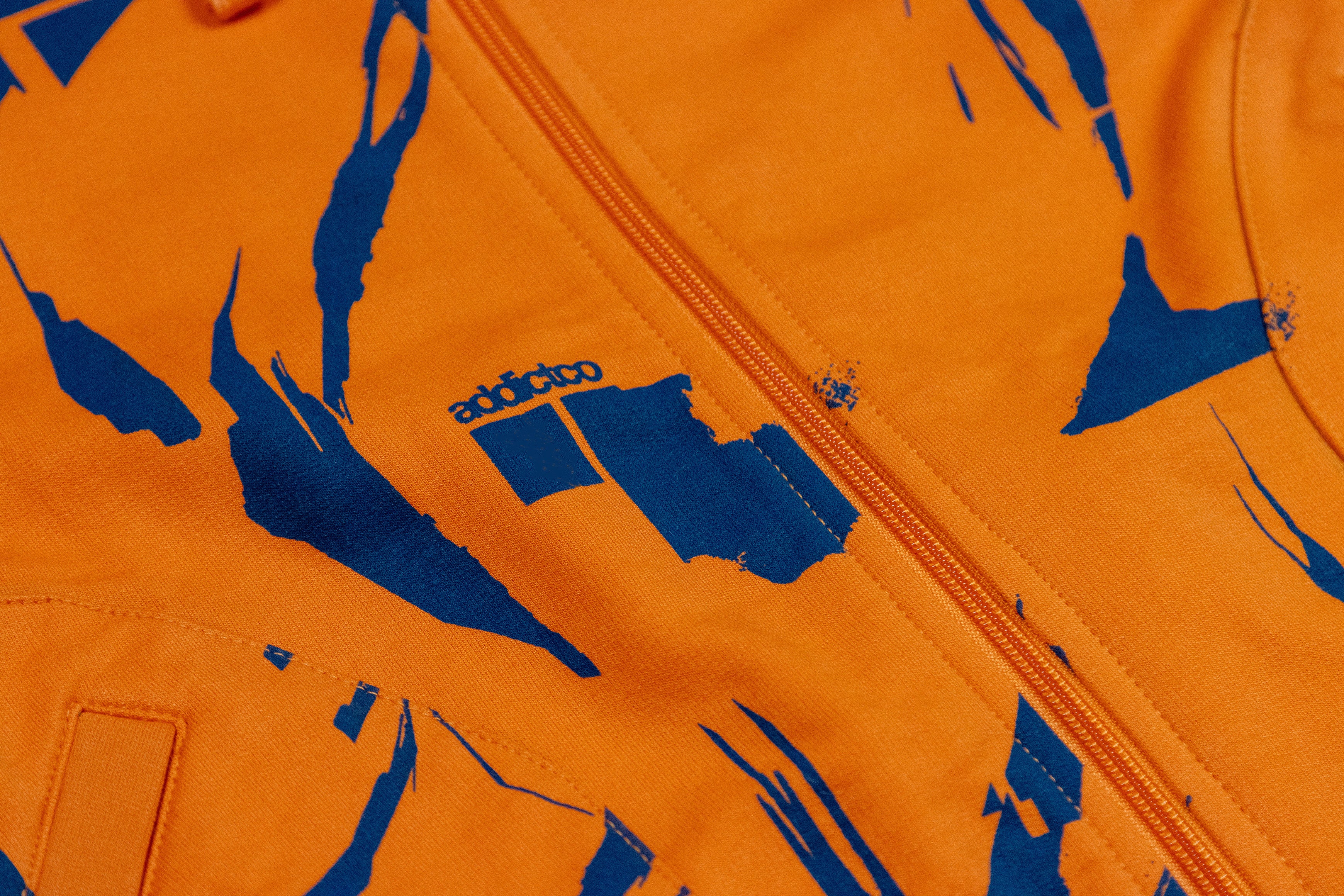 Camo Method Hoody - Orange/Blue