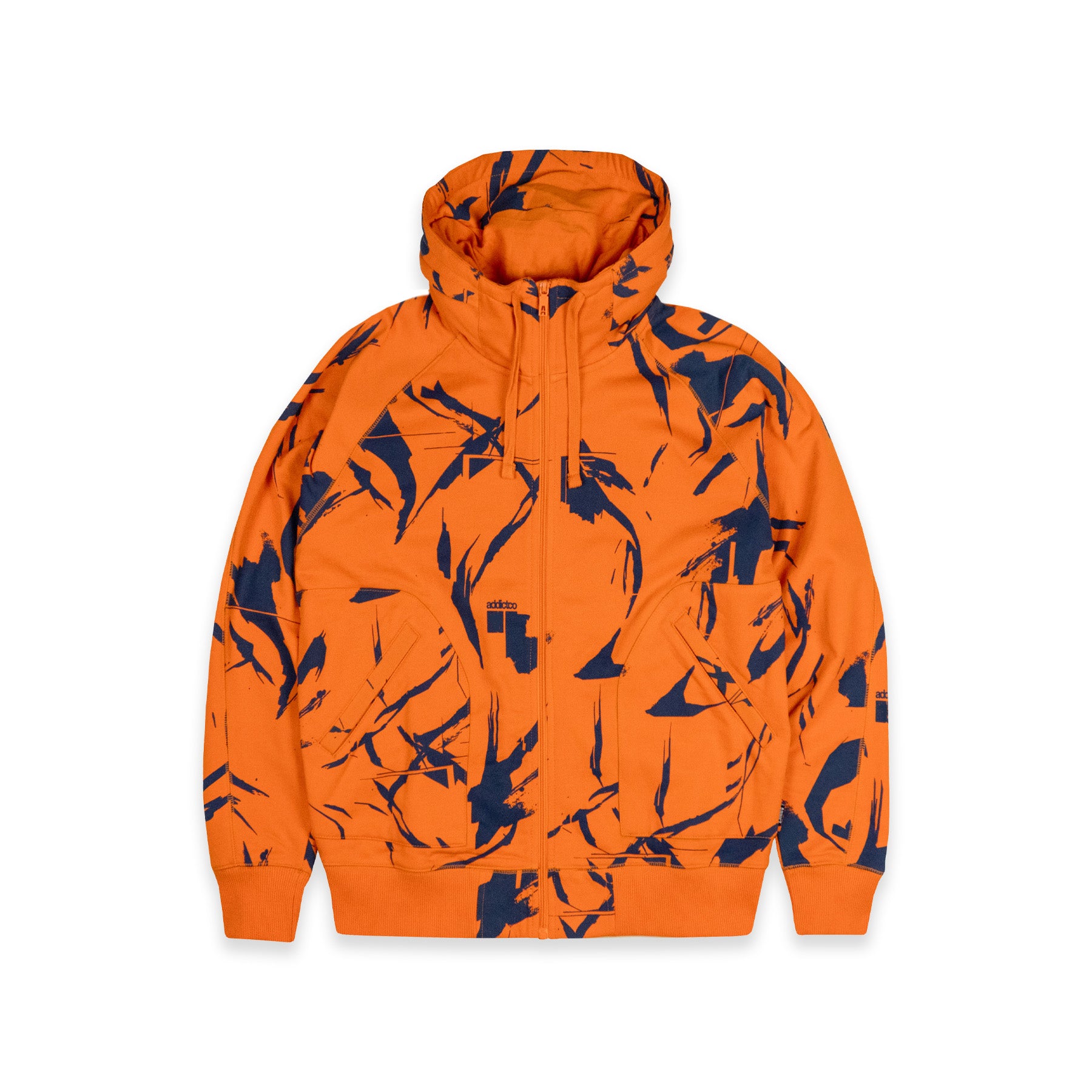 Camo Method Hoody - Orange/Blue