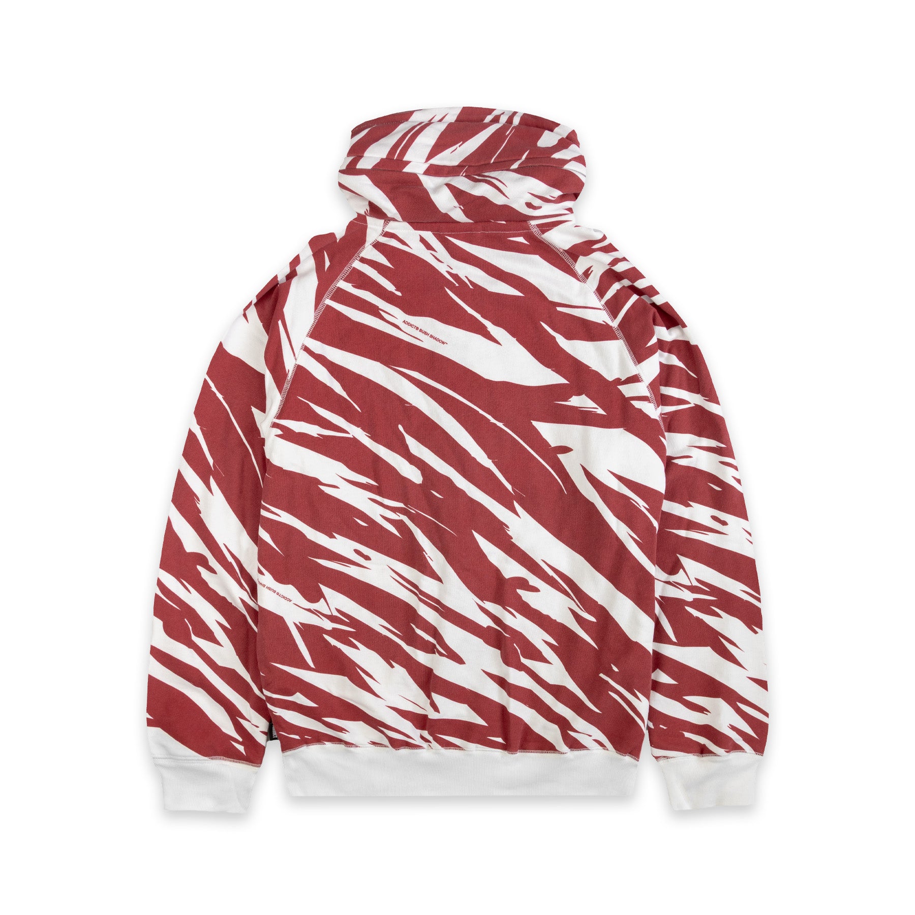 Ltd Edition Bush Shadow Method Zip Hoody - Red/White [ARCHIVE]