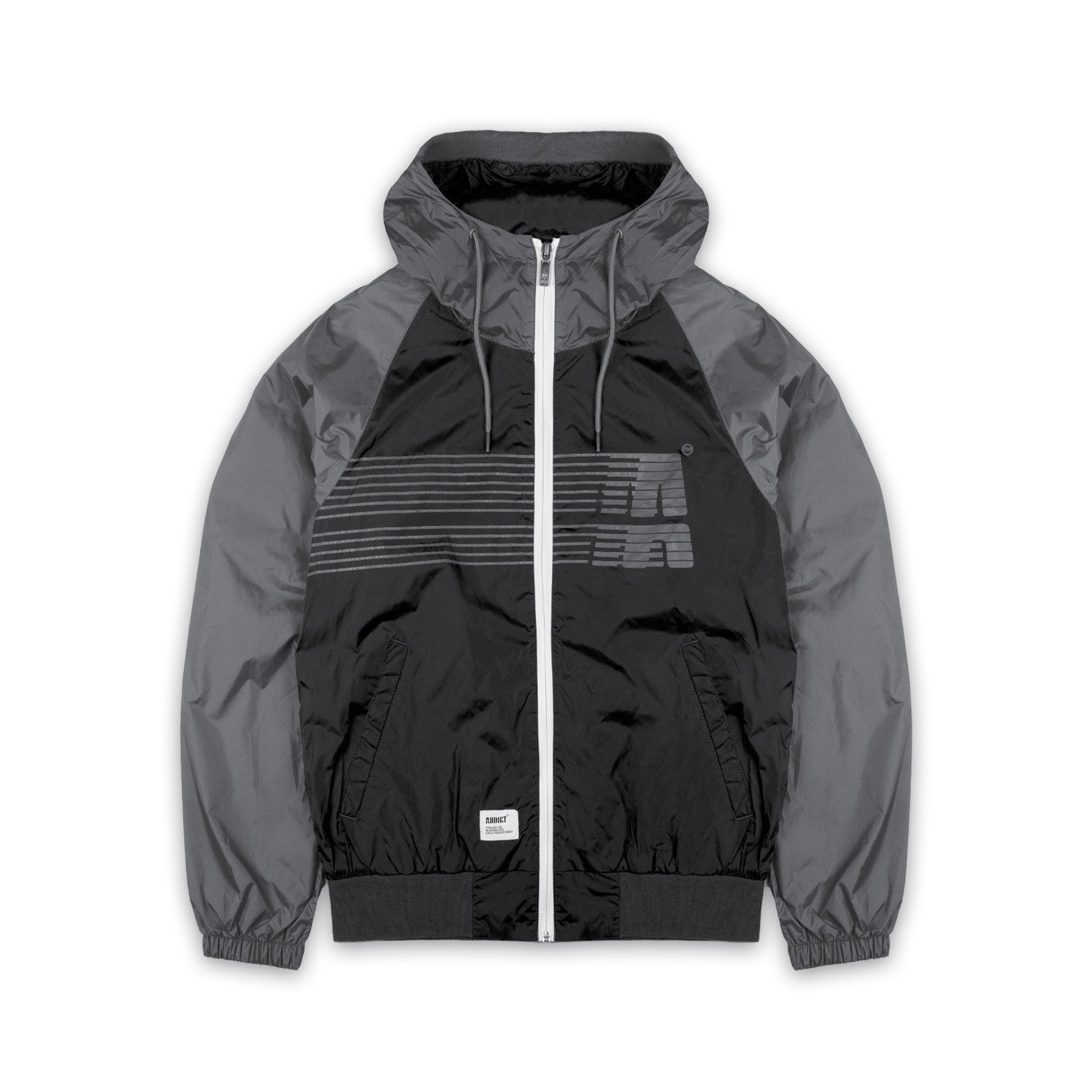 A-Line Wind Cheater - Black/Grey [ARCHIVE]