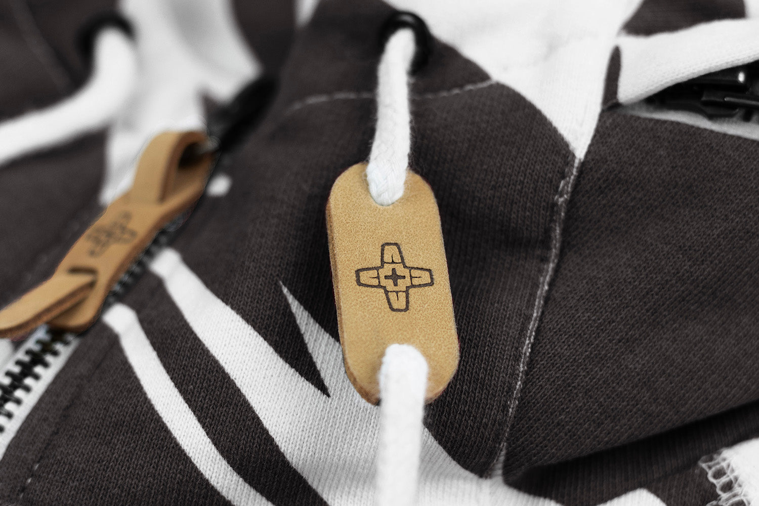 Ltd Edition Bush Shadow Method Zip Hoody BLK/WHI [ARCHIVE]